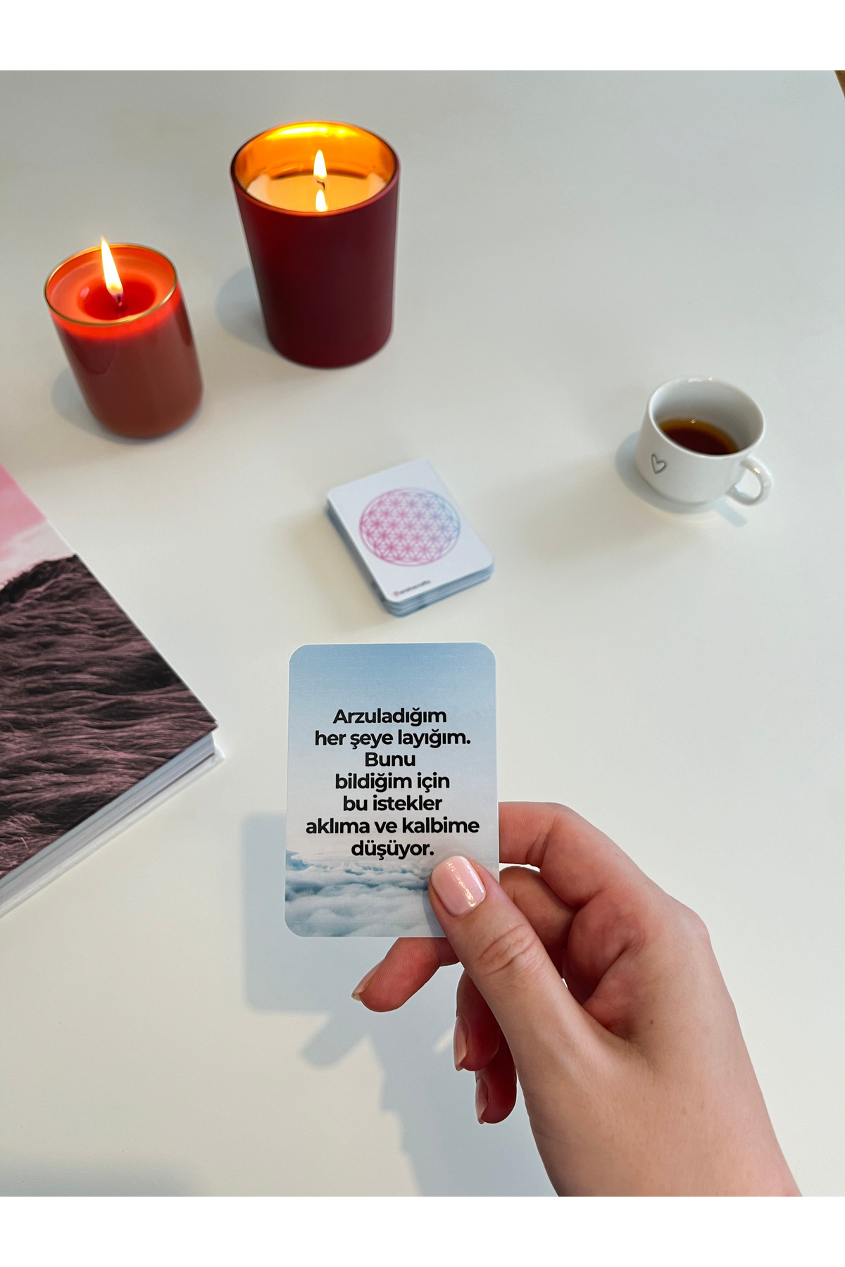 ANSHA CRAFTS 1 1 1 Manifest Olumlama Kartları