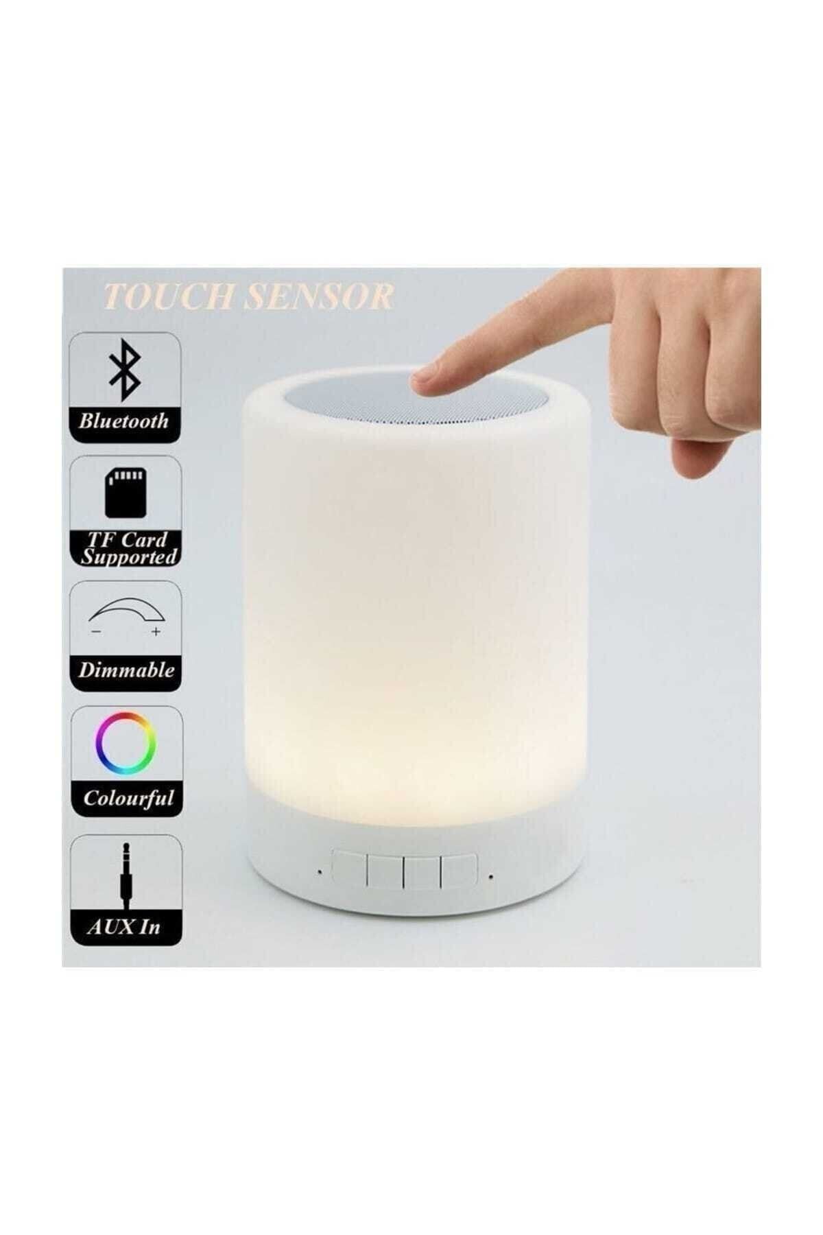 Renk Değiştiren Led Işıklı Taşınabilir Kablosuz Bluetooth Hoparlör 0072632202749 4