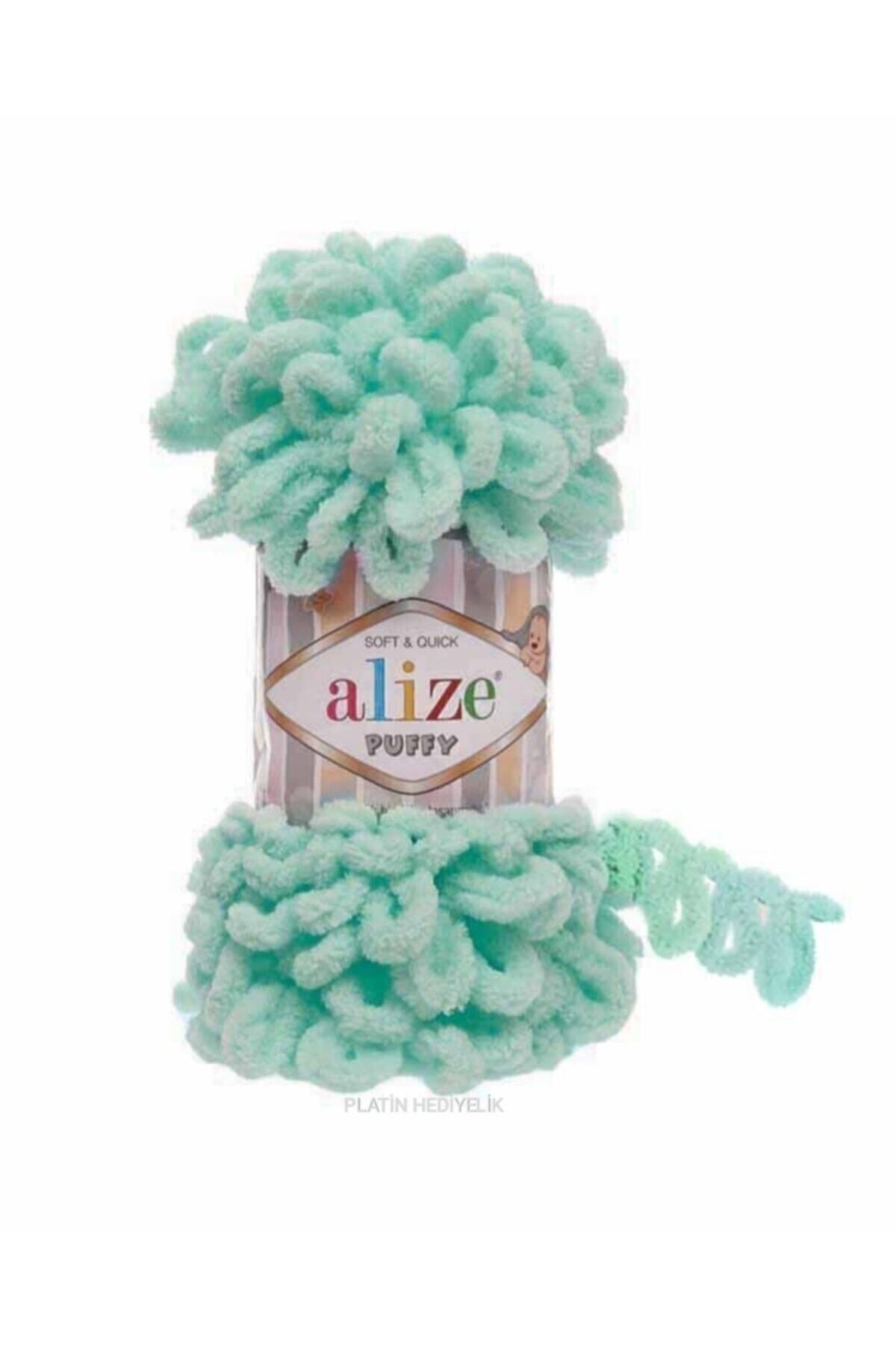 ( 5 Pieces )  19 Water Green Hand Knitting Yarns Snoozies Blanket Rope Scarf Cardigan Mop Yarn