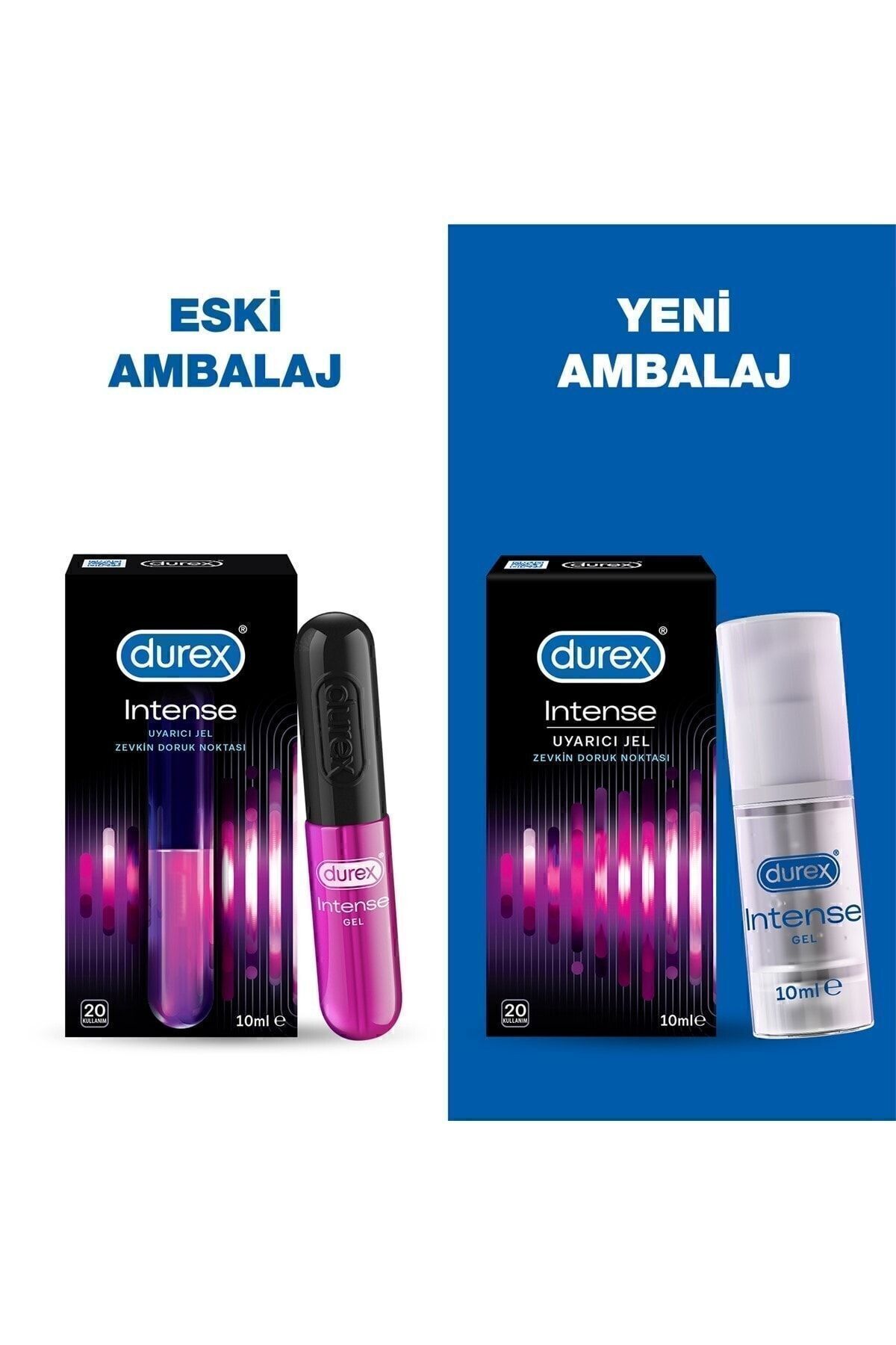 Intense 40'lı Prezervatif + Intense Jel 10ml 7
