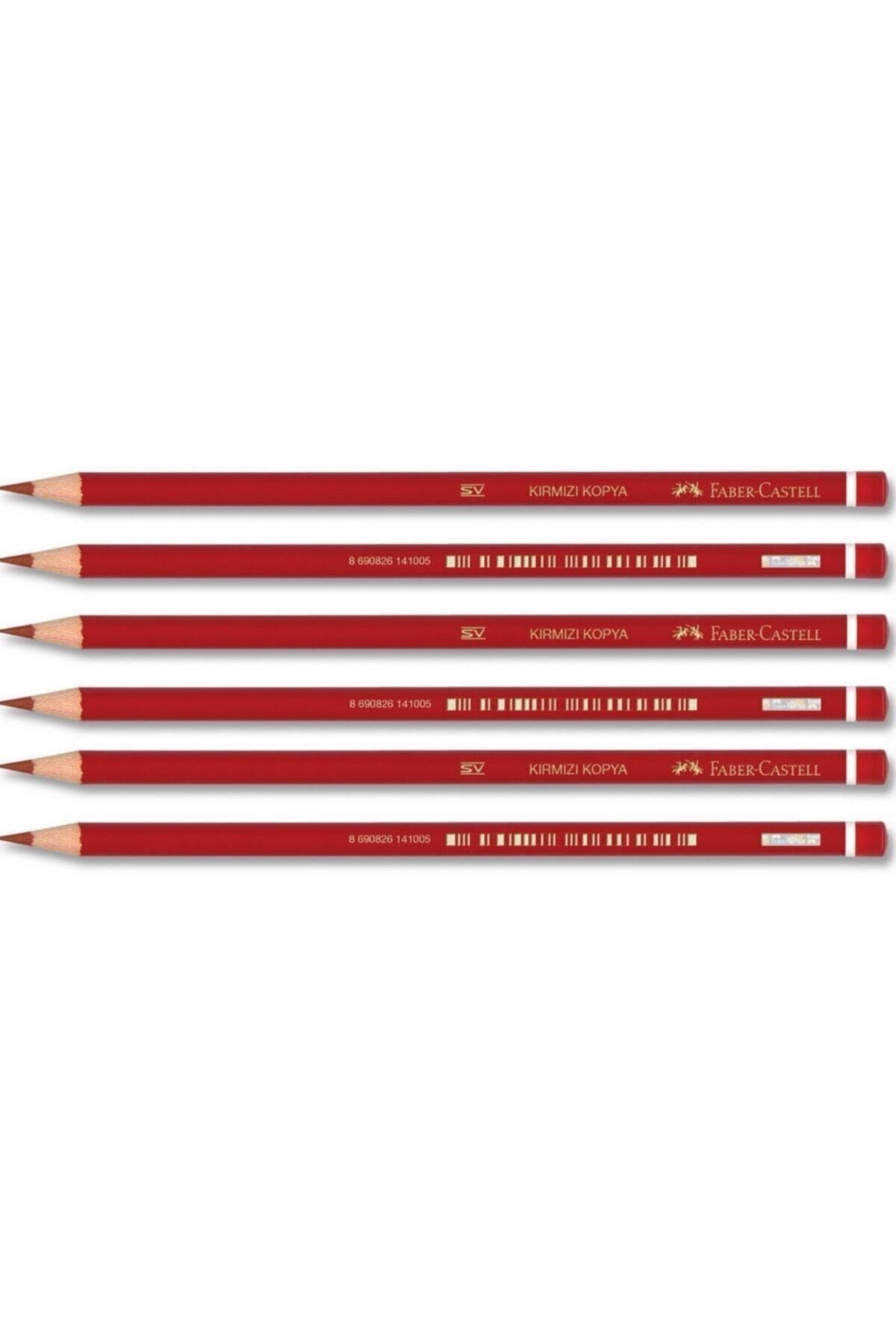Faber Red Color Pencil 1410 6-Pack (1131410000)