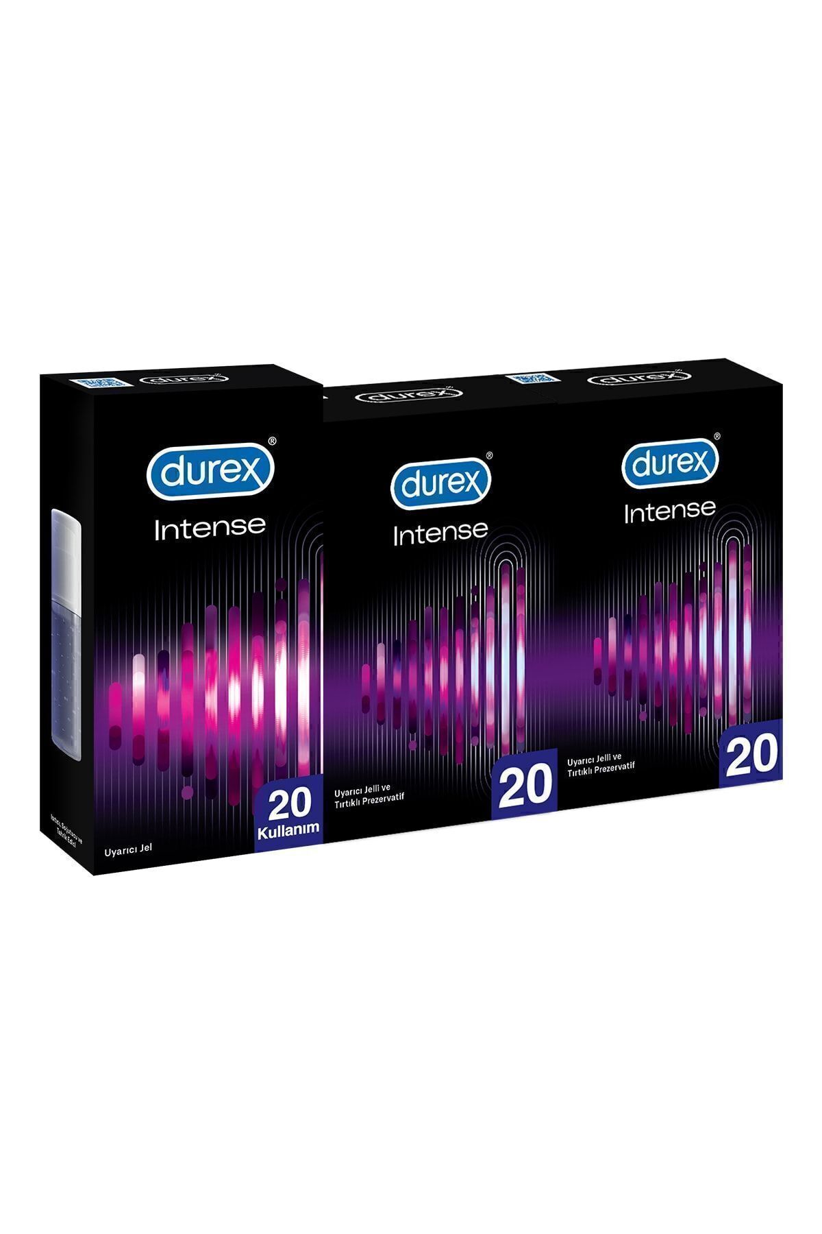 Intense 40'lı Prezervatif + Intense Jel 10ml