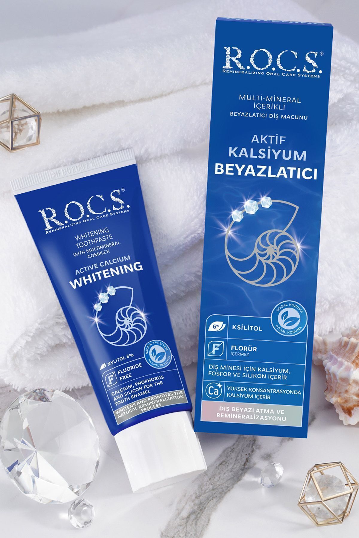 R.O.C.S.-Active Calcium Whitening Toothpaste – 94g 5