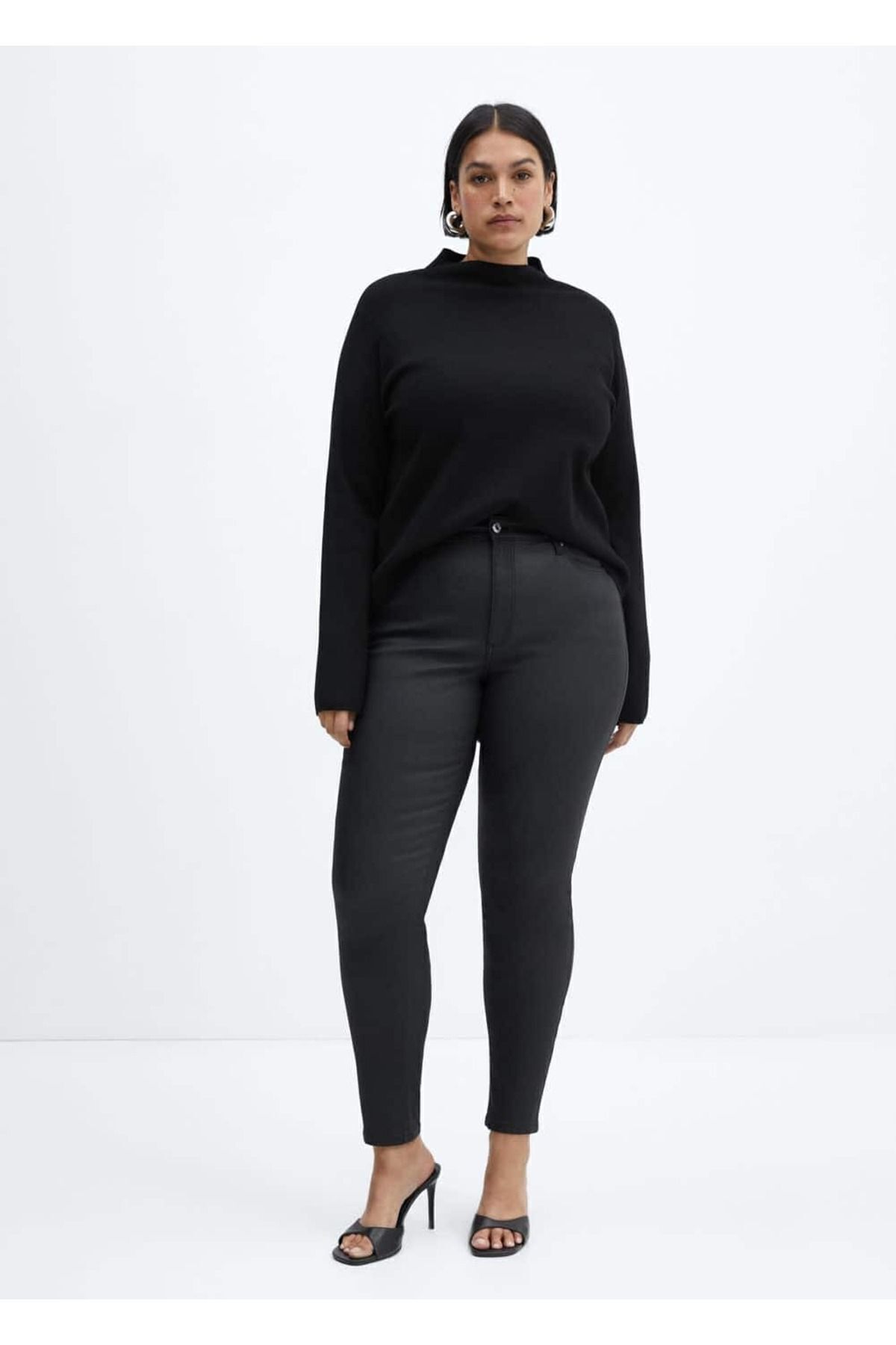 Mumlu Yüksek Belli Skinny Jean