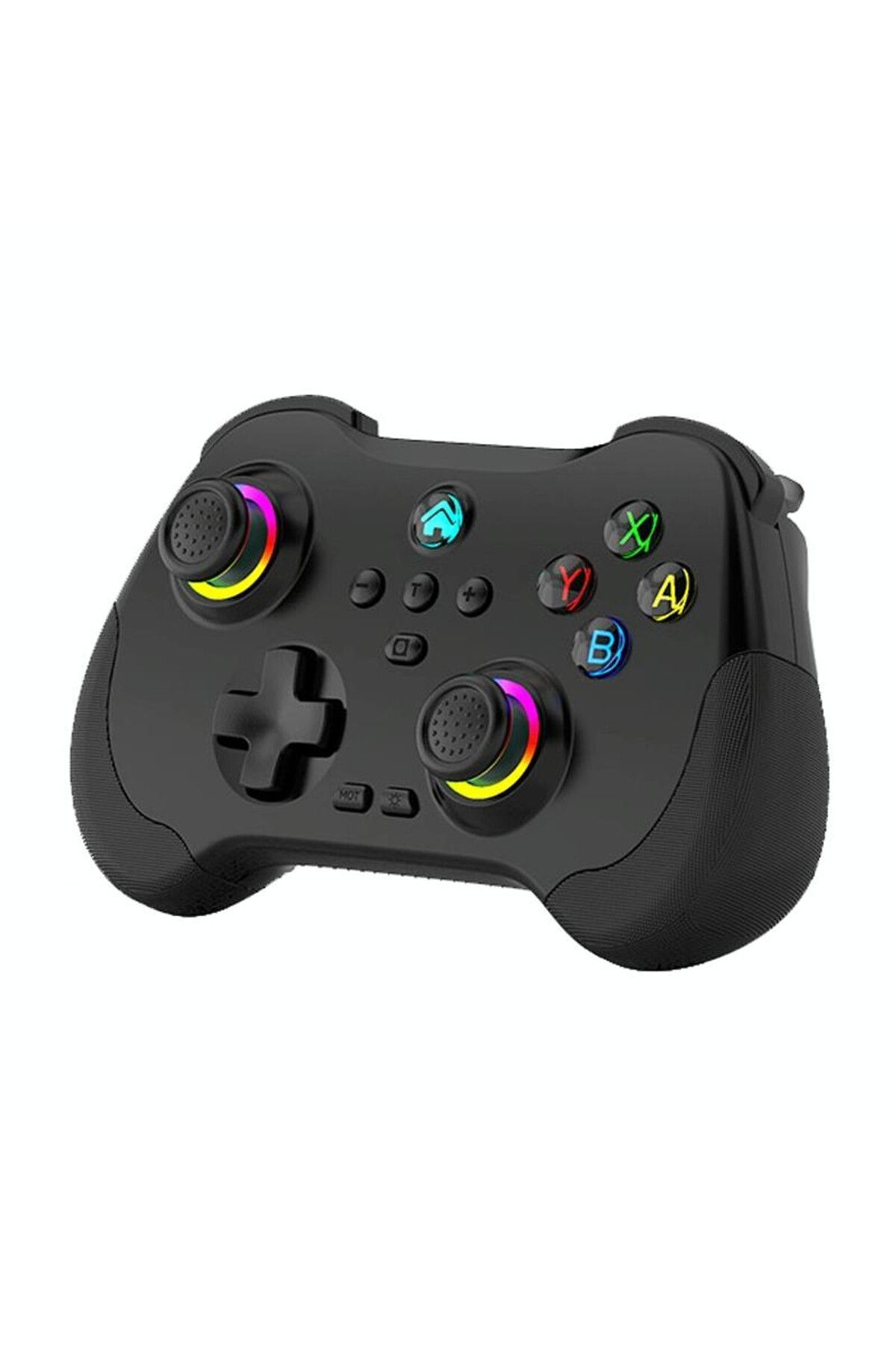Z01 Rgb Işıklı Switch/Ps3/Ps4/Android/iOS MFi/Pc/Steam Uyumlu Kablosuz Bluetooth Gamepad