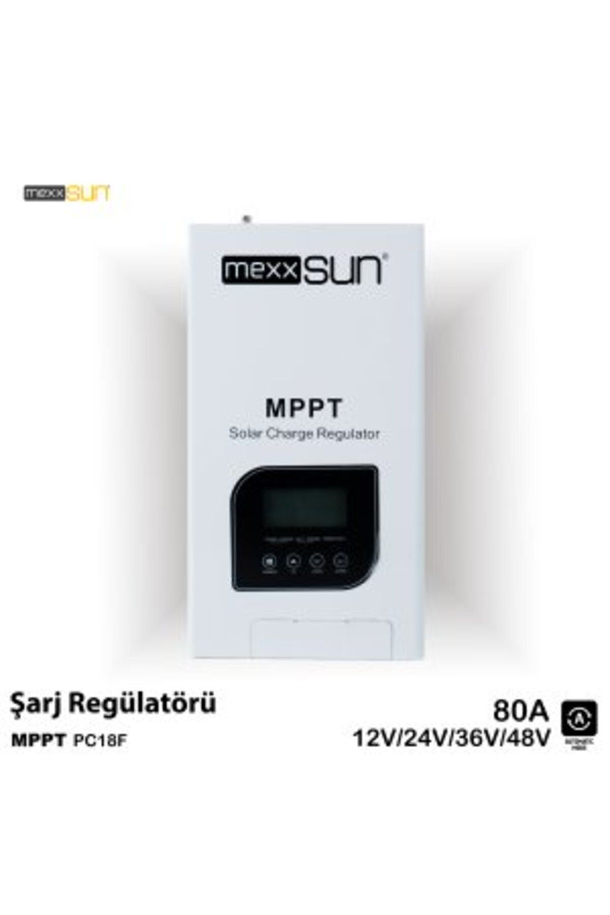 MEXXSUN İNGES - MEXXSUN 80 AMPER MPPT ŞARJ KONTROL CİHAZI 12/24/36/48 VOLT SOLAR ŞARJ KESİCİ REGÜLATÖRÜ