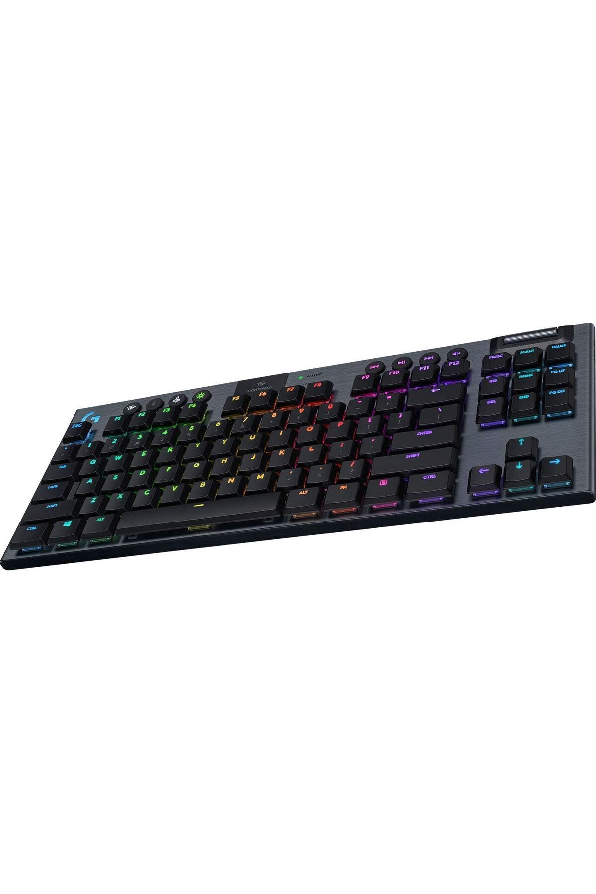 logitech-G915 TKL Tenkeyless LIGHTSPEED Wireless RGB Mechanical Gaming Keyboard,Tactile switches 3