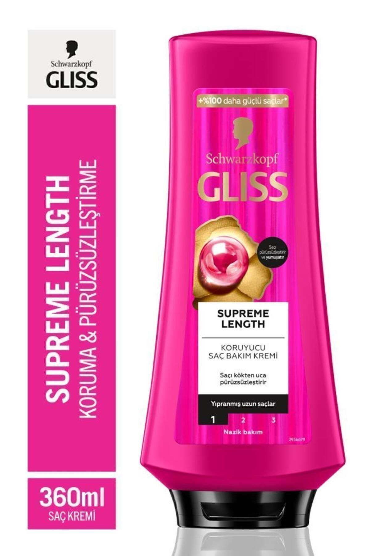 Gliss-Supreme Length 400 ml Conditioner 360 ml Liquid Conditioner 200 ml 5