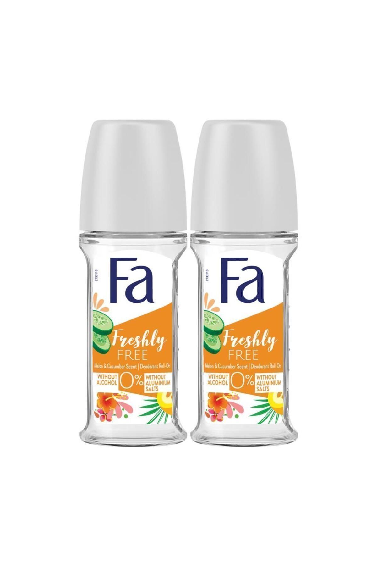رول خیار و خربزه تازه رایگان Fa