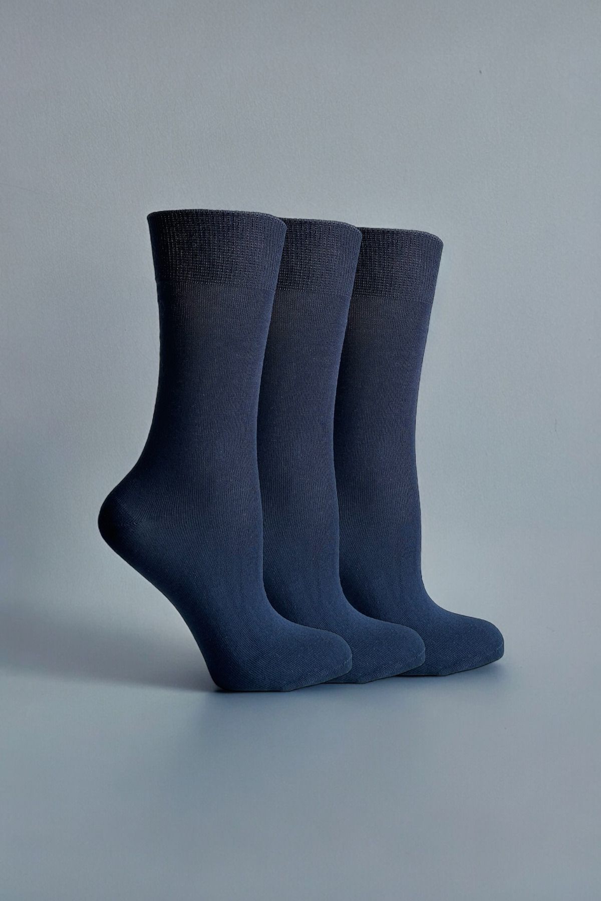 Men's Bamboo Seamless Socks Extra Thin Summer Socket 3 Pairs