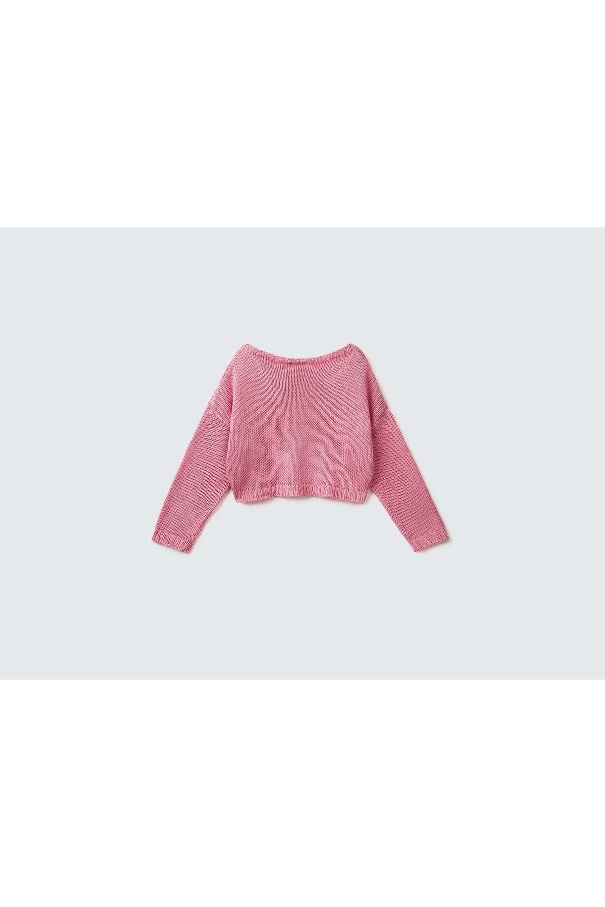 Topshop ottoman crop sweater cheap