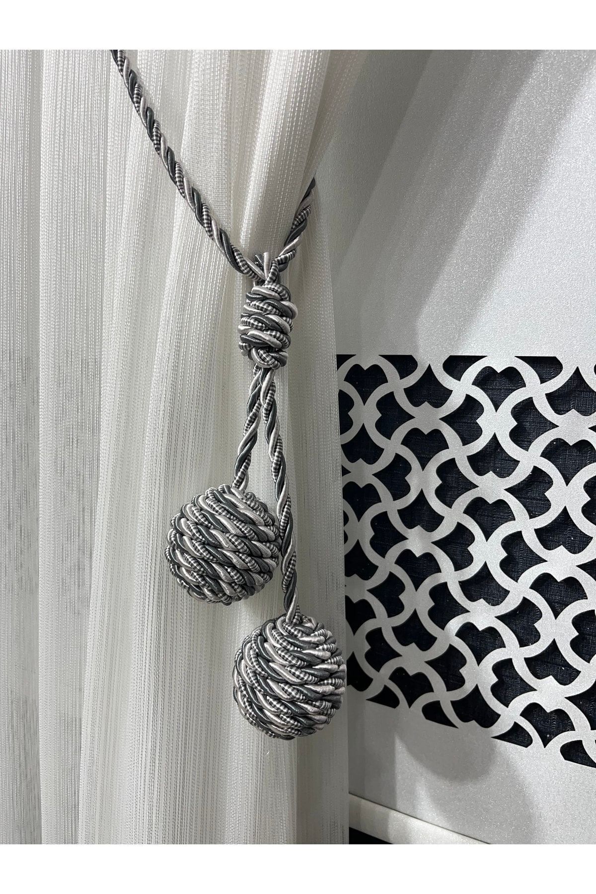 Background Curtain Tying Apparatus Cornice Plug-in Single Piece