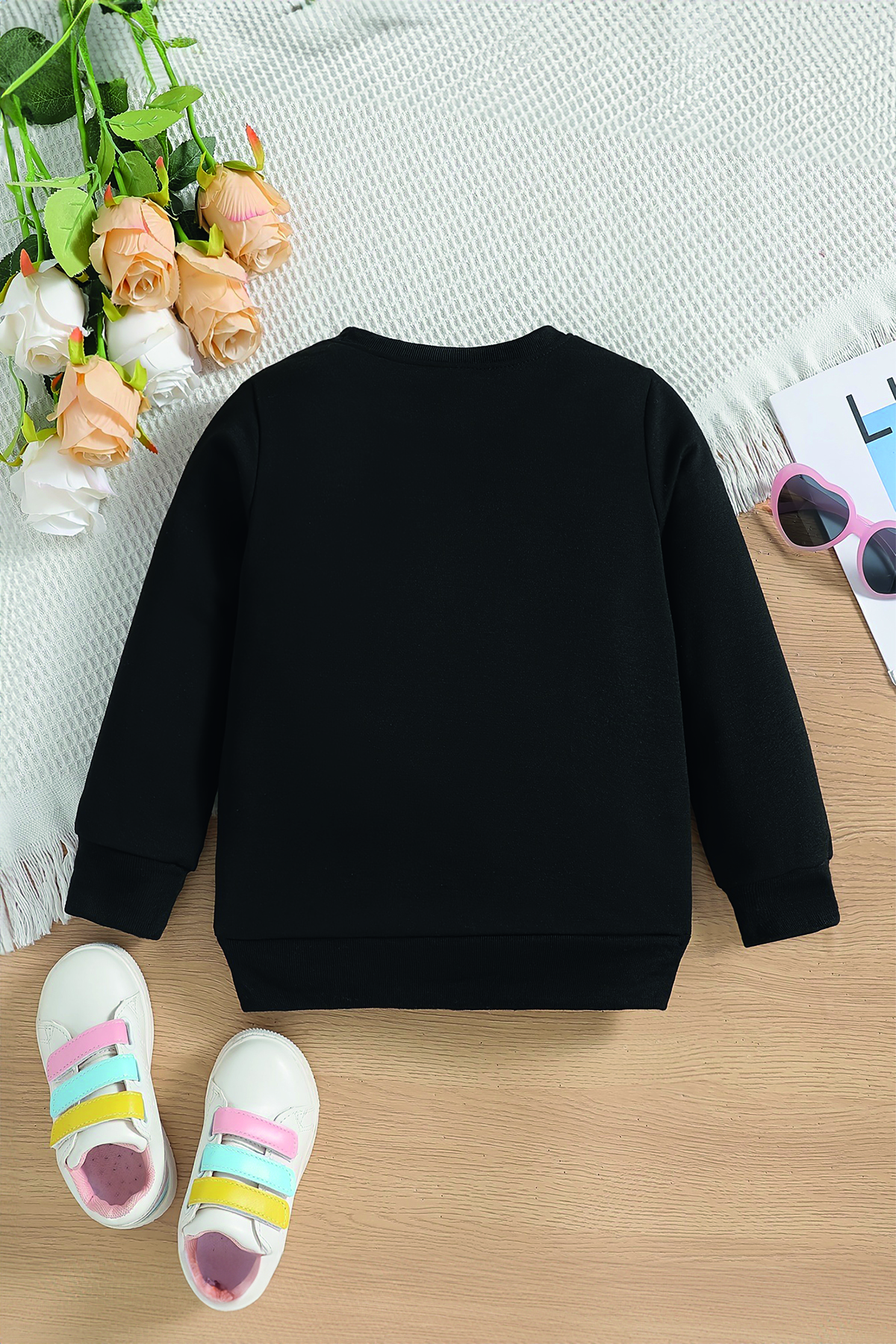 سویشرت پسرانه مشکی MYADA | ADA14609-045 اورجینال - تصویر 2