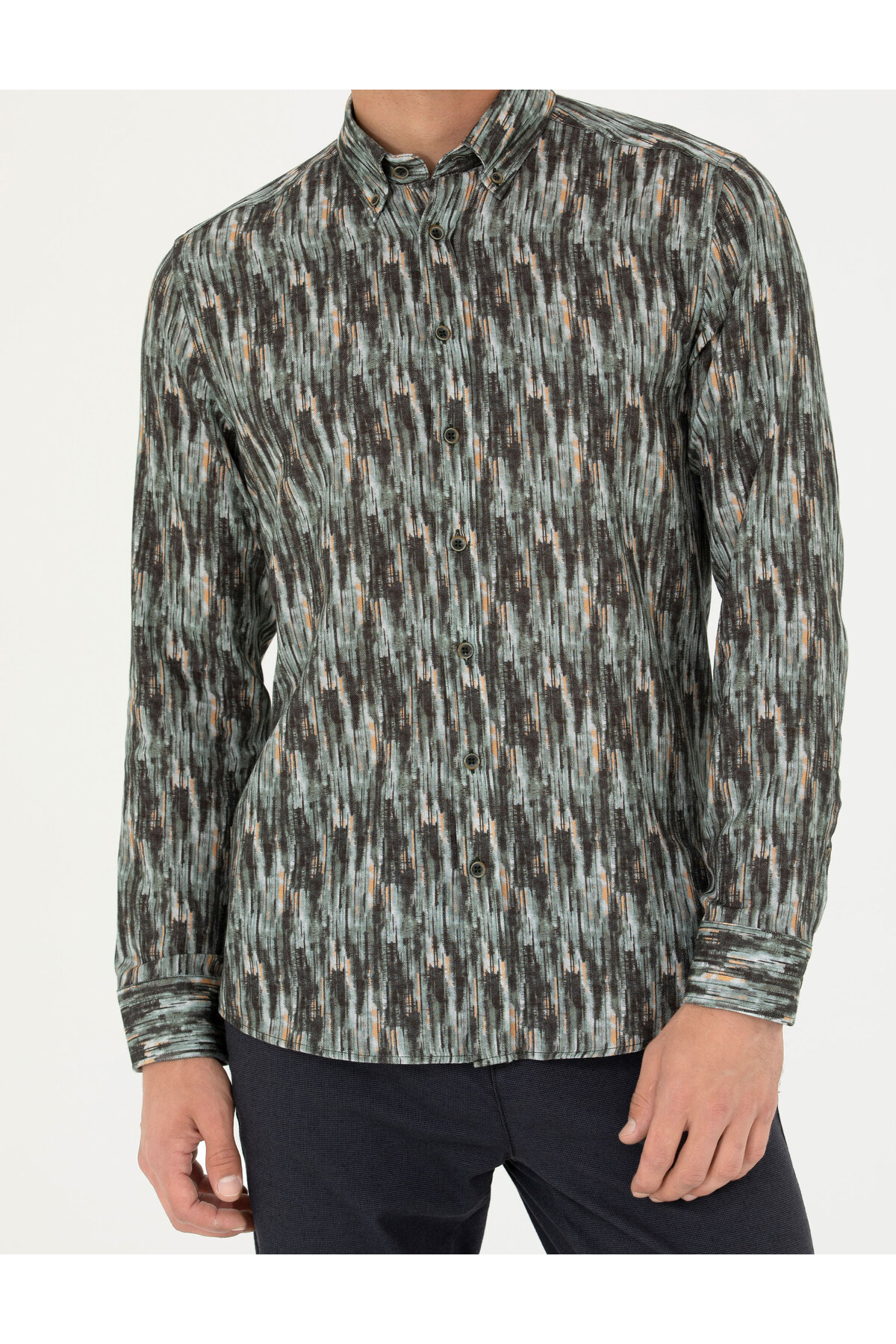 پیراهن مردانه پیر کاردین | 50275924-VR027 Pierre Cardin - Image 6