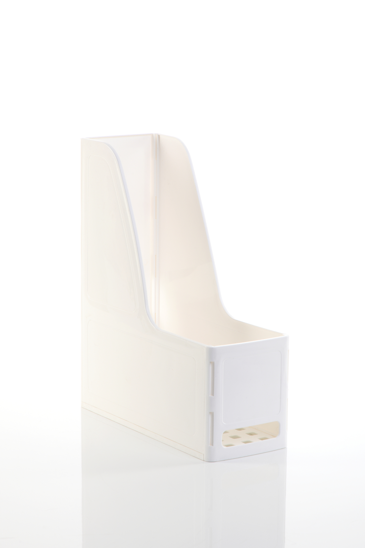 as alpa store OPS MG 101 A4 PLASTİK DİKEY GENİŞ KUTU KLASÖR MAGAZİNLİK (DEMONTE)