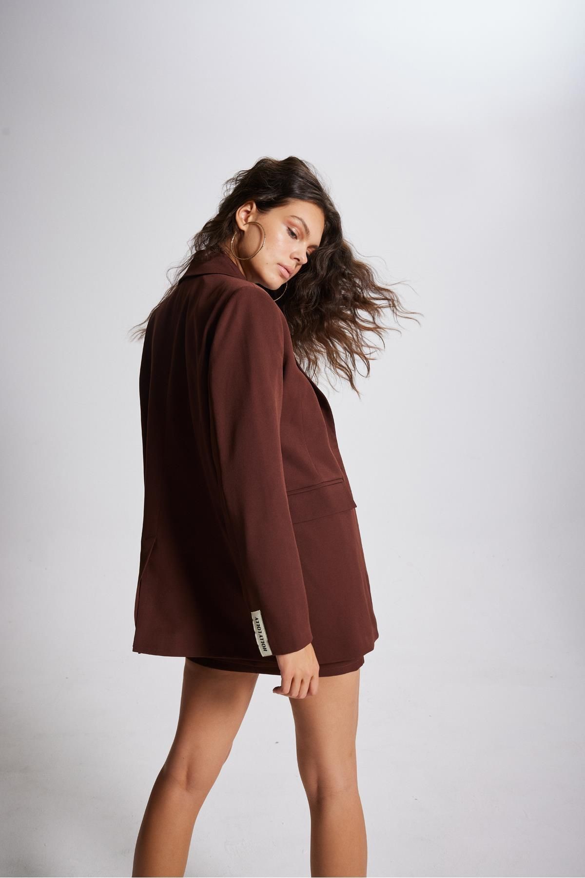 HOLLY LOLLY-Barna Panky Blazer dzseki 6