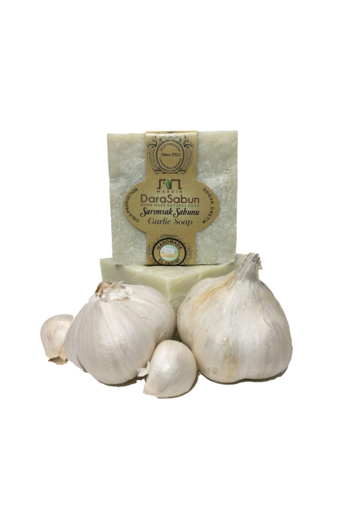 DARASABUN-4 Pack Natural Garlic Soap 140 Gr - 4 Pieces 1