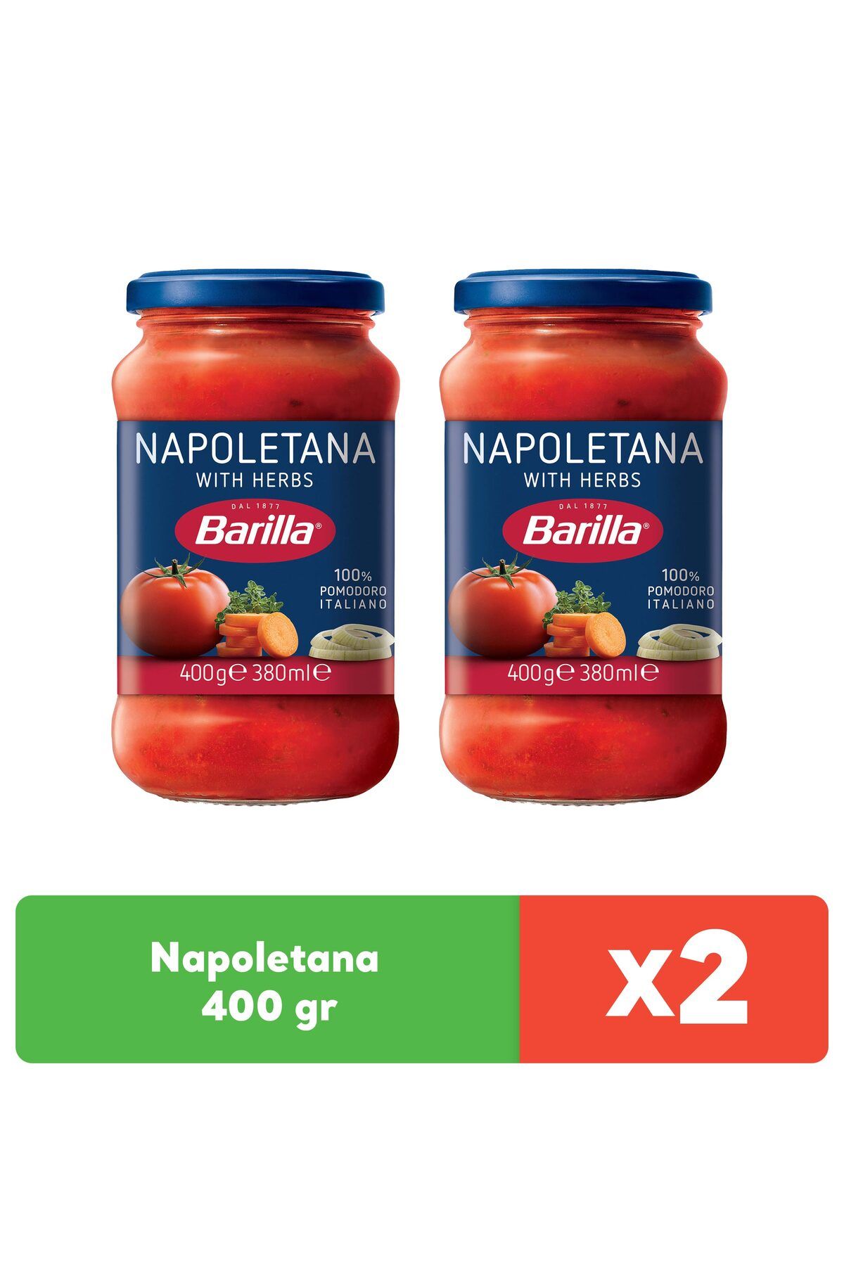 Barilla Napoletana 400 g x 2 adet