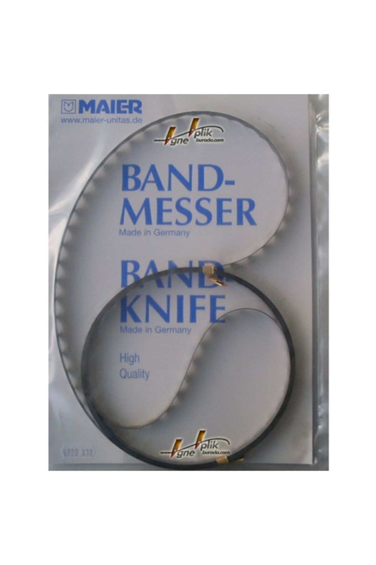 FDM Maier Hızar Makinası Bıçağı Düz 3500x10 Alman Malı