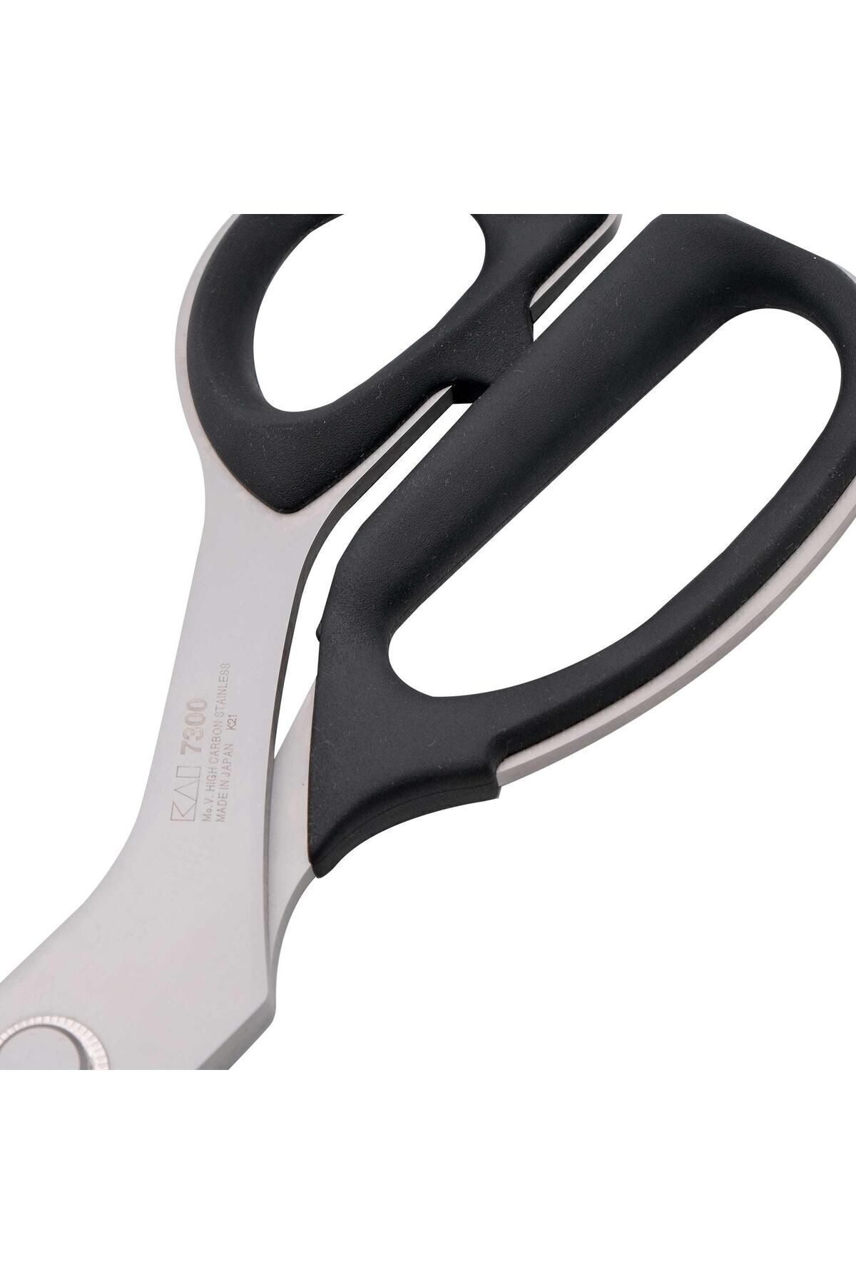Kai-Fdm 7300 مقص قطع قماش باستيل بمقبض بلاستيكي 30 سم فم خاص (مول ياباني) 4