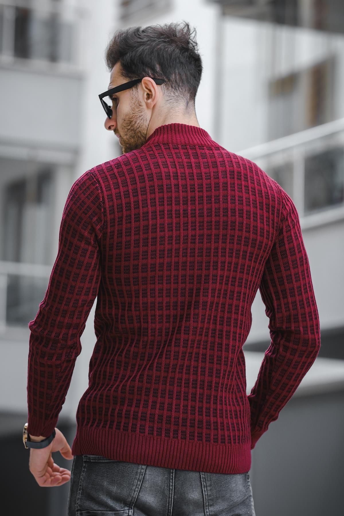 Oksit-Body pentru bărbați - Seka 125, Slim Fit, Pulover cu jumătate de fermoar 4