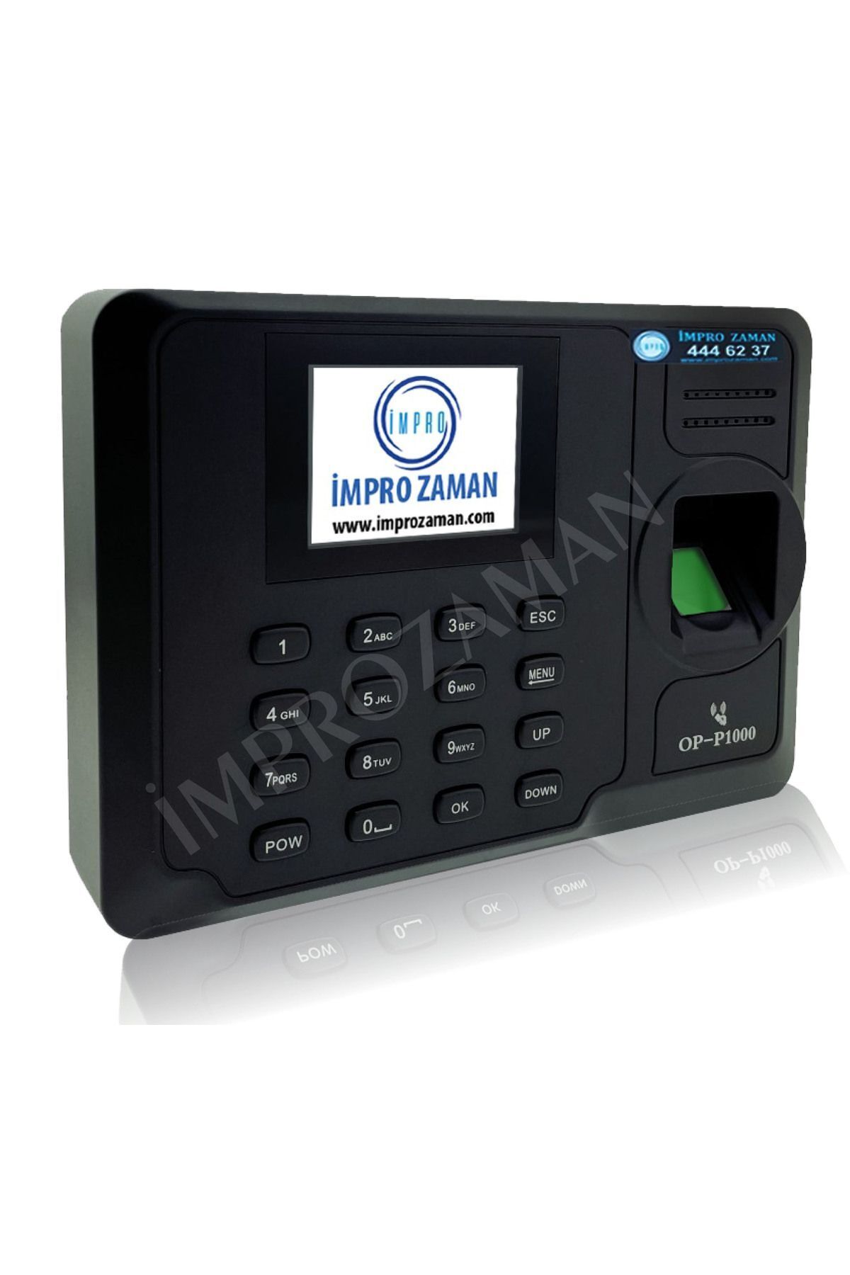 İMPROZAMAN ÜCRETSİZ MAAŞ VE MESAİ YAZILIMI PARMAK İZİ OKUYUCU KART OKUYUCU 30 KART