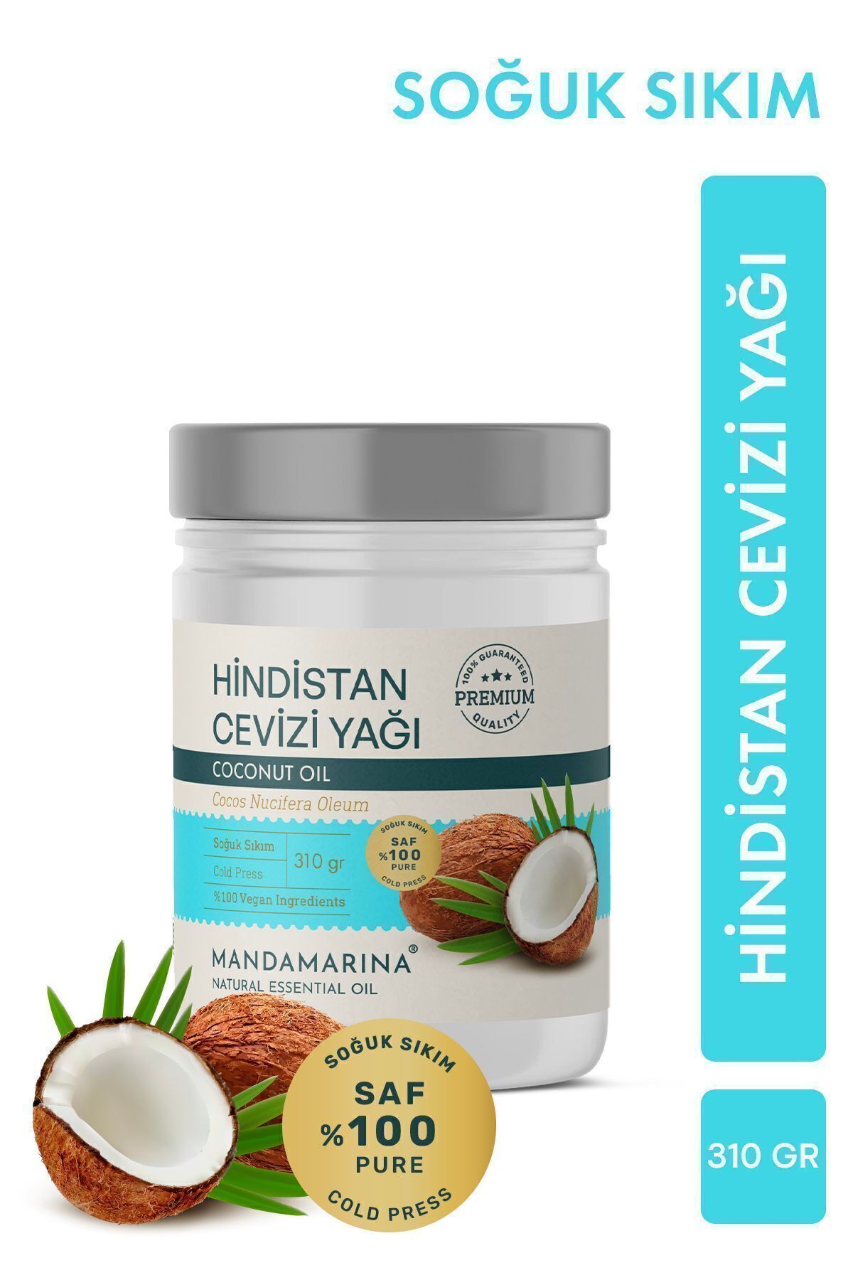 Hindistan Cevizi Yağı 310 ml — hindistan310 — تصویر 4 از 7
