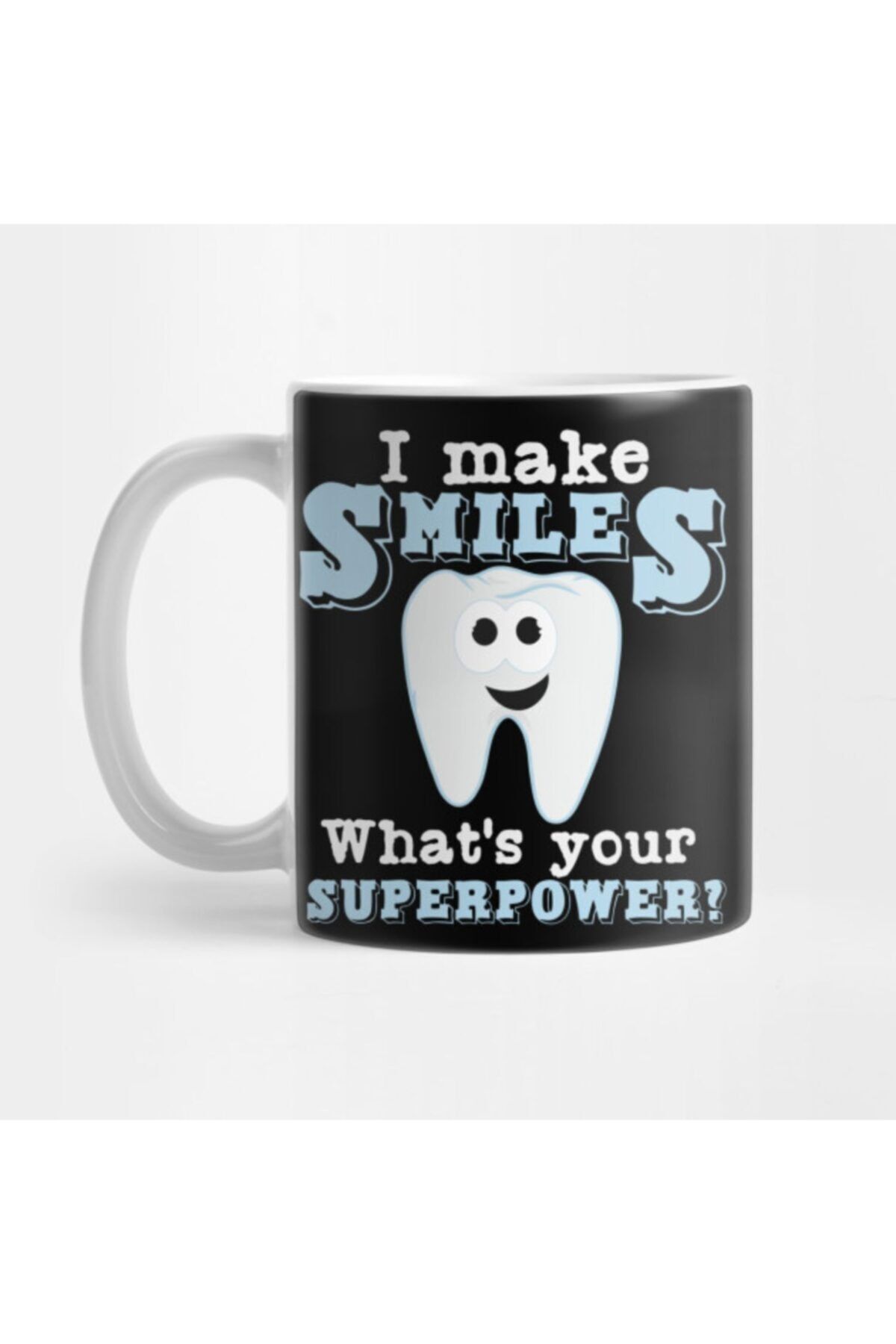 TatFast-اقتباس ابتسامة طبيب الأسنان - كوب Superpower لطبيب الأسنان، هدية وعرض 1