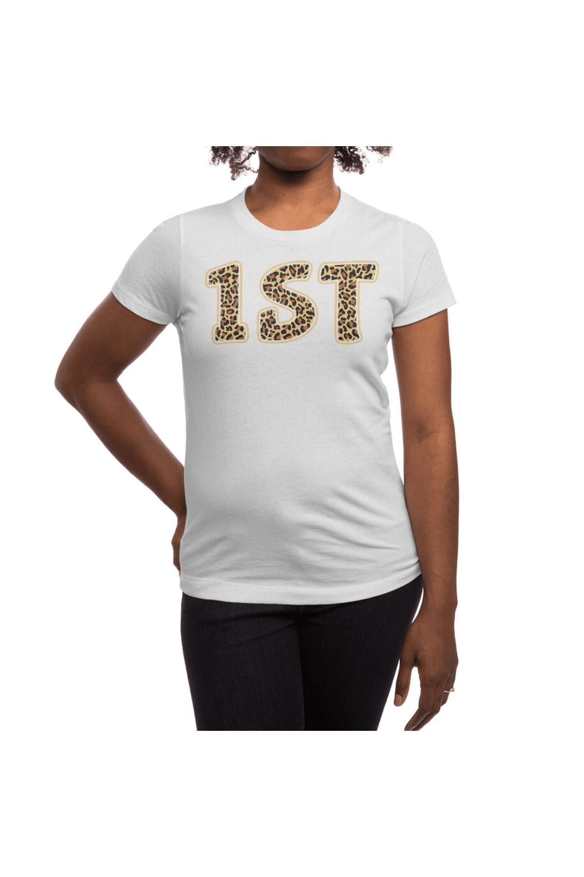 Fizello-1. Μπλουζάκι δώρου Class Leopard Pattern - Unisex Λευκό 3