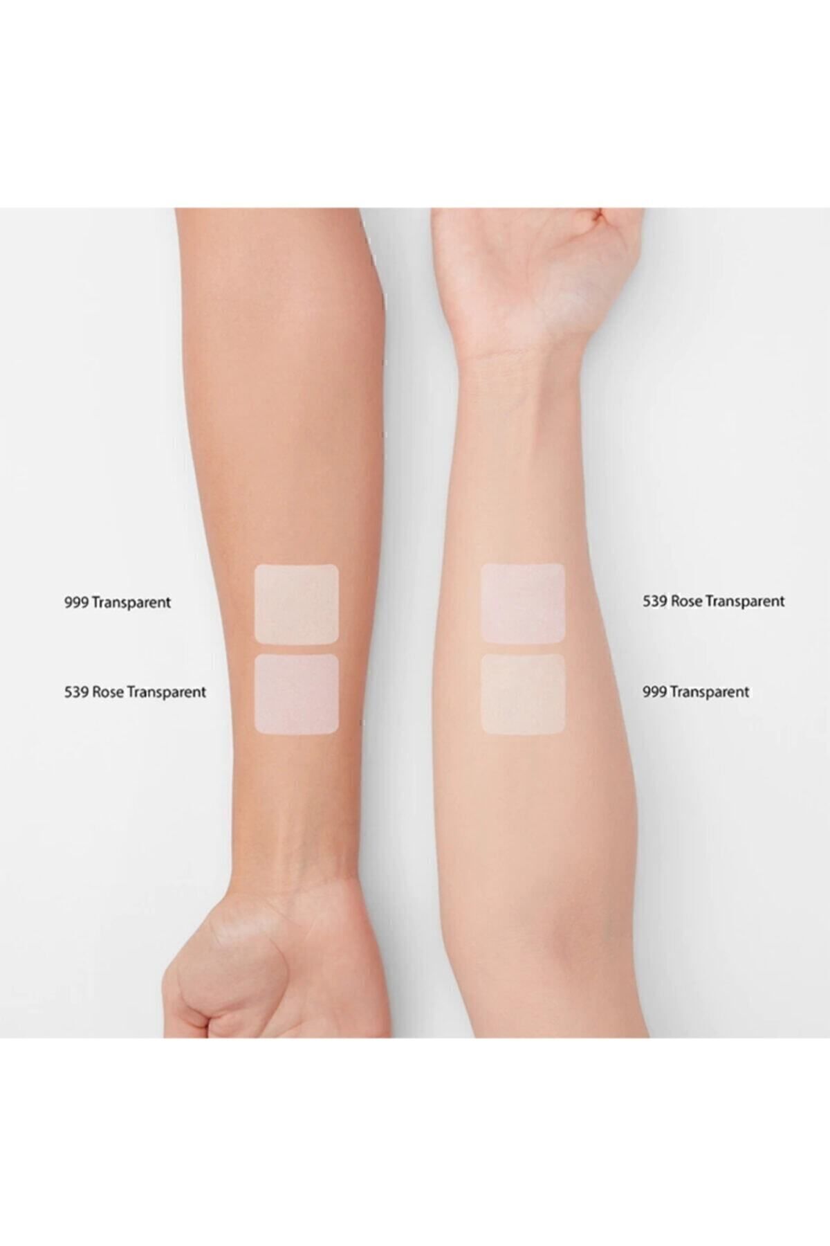آرایش پوست شفاف Fixing Powder 539 Rose Transparent Skin lykd