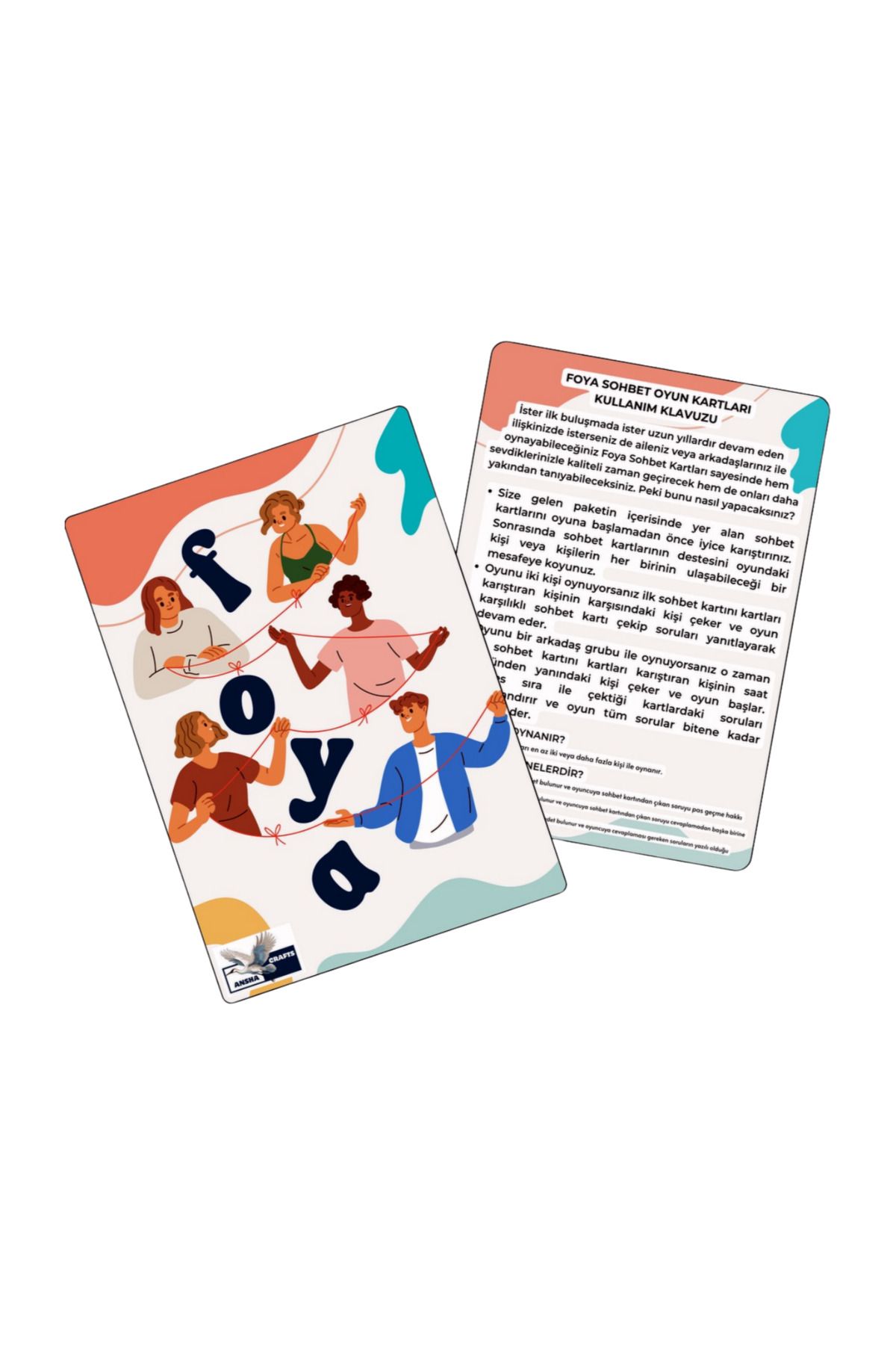 ANSHA CRAFTS-Foya Chat Cards - Game Cards for Couples and Friends 3
