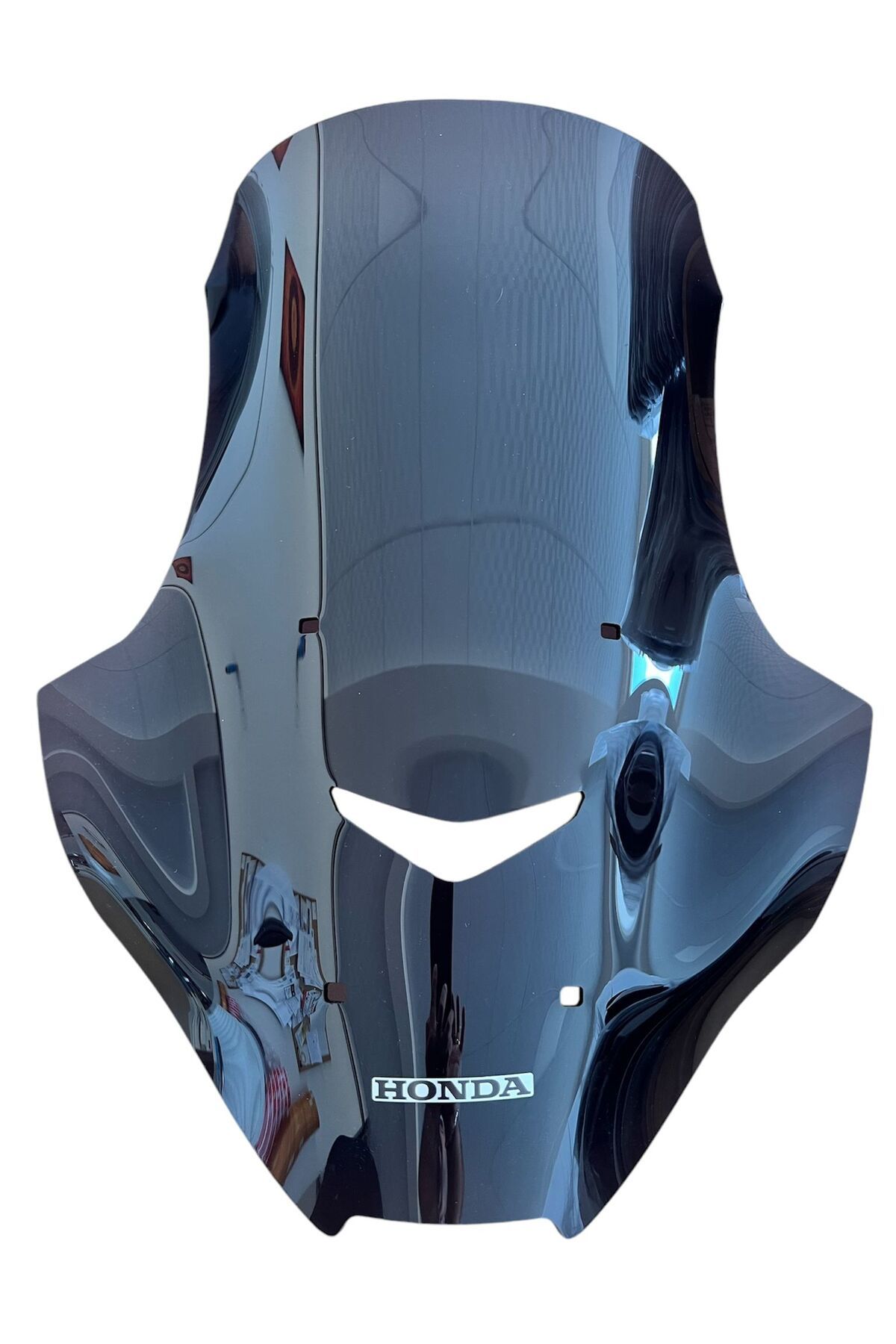 MOPARSAN Honda Adv 350 (23-24) Uyumlu Koyu Füme 60cm Ön Cam Siperlik