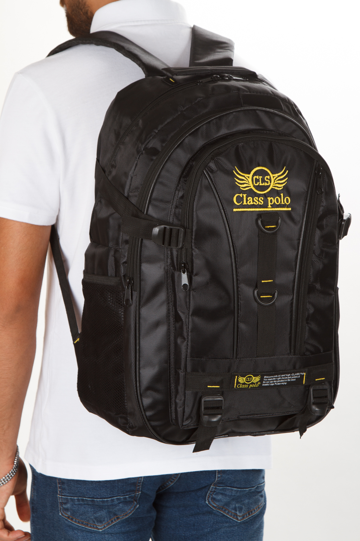 کوله پشتی زنانه مشکی AVCA | AVC3910 اورجینال - تصویر 2