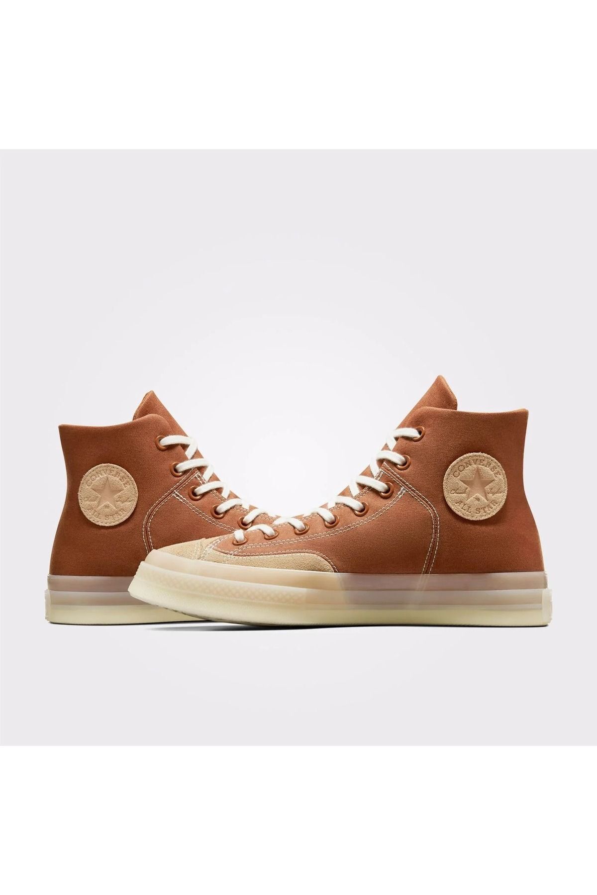 کفش Converse کانورس ورزشی یونیسکس قهوه ای Chuck 70 Marquis Sportswear اورجینال - تصویر 5