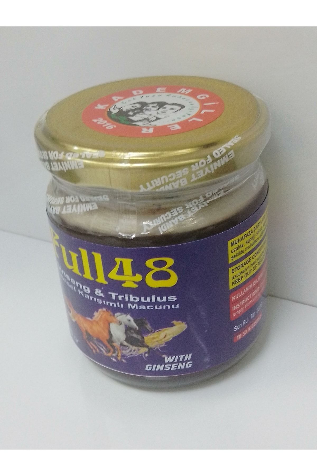 Full 48 Ginseng& Tribulus Bitkisel Karışımlı Kuvvet Macun 240gr