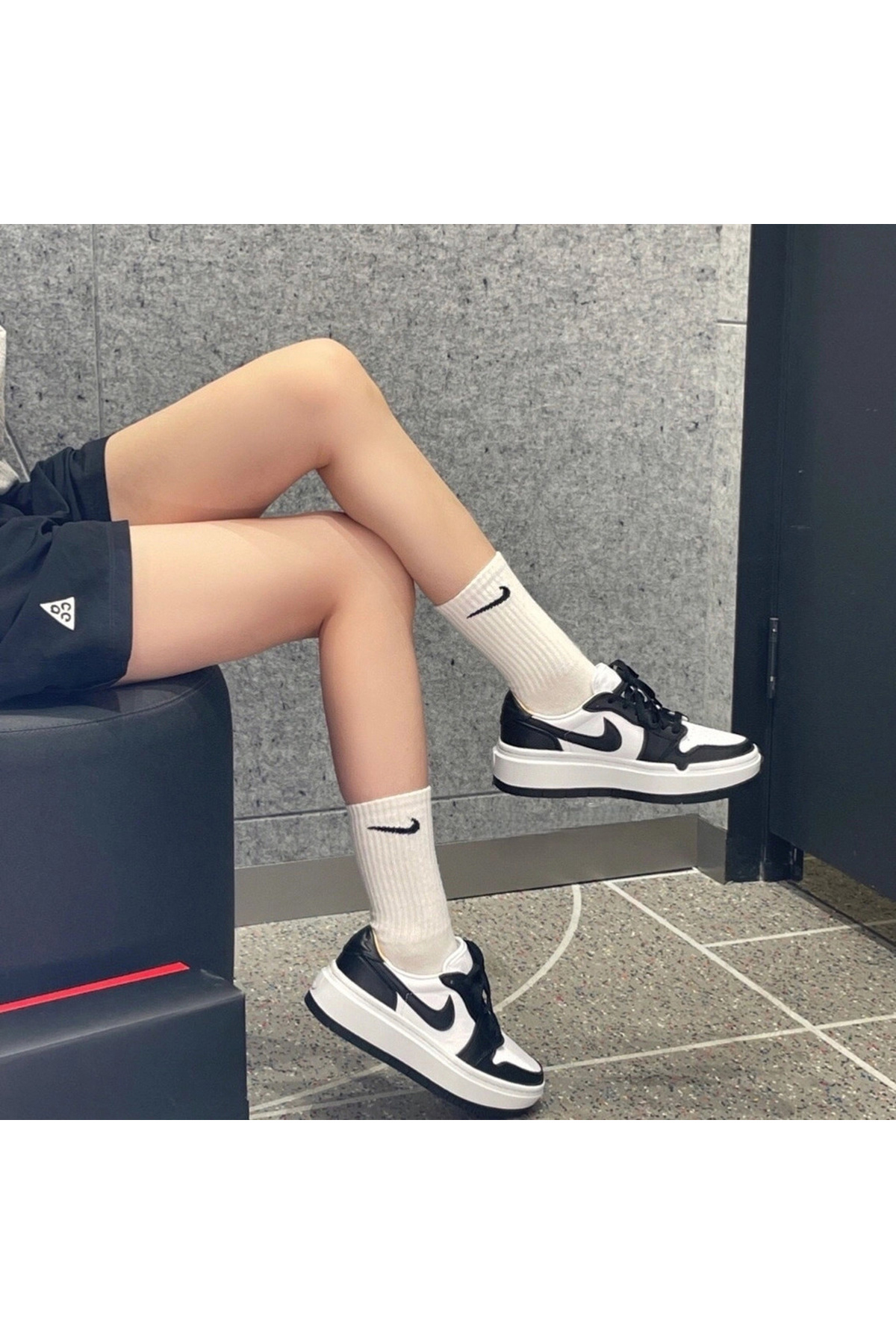 کفش Nike نایکی اسپرت Air Jordan 1 Elevate Sneaker DH7004-109 (SLIM FIT) اورجینال - تصویر 3