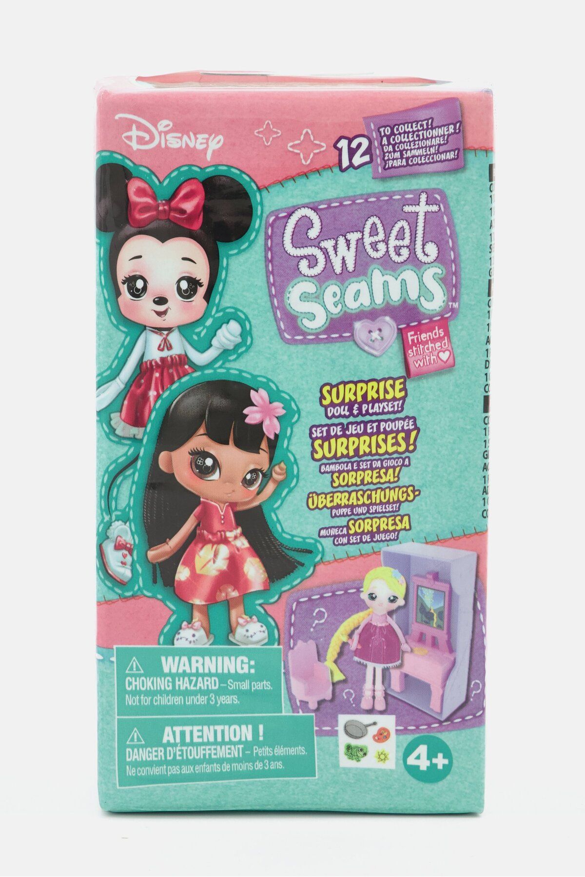 Disney-Sweet Seams Figure Plush Doll Mickey Minnie Mouse Toy,Green 1