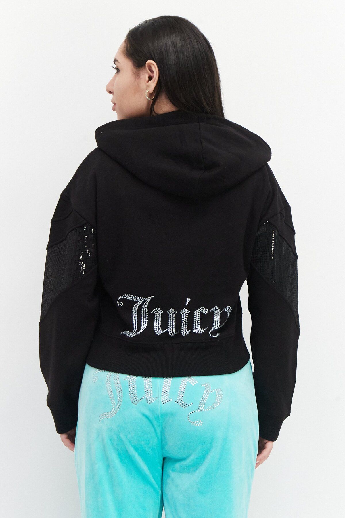 Cropped juicy hoodie hotsell