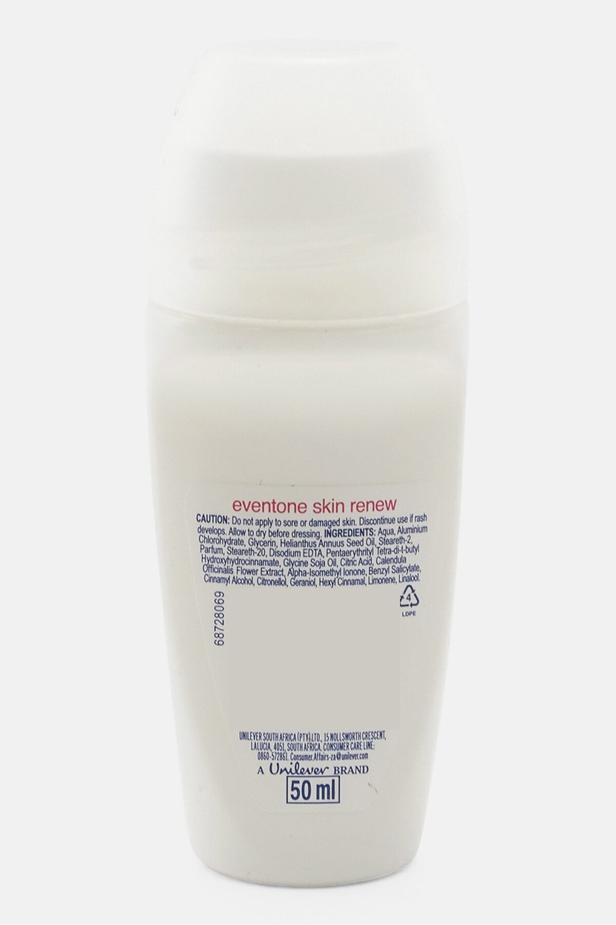 Dove-Even Tone Sensitive Antiperspirant Roll-On Deodorant 50 ml, White/Pink 2