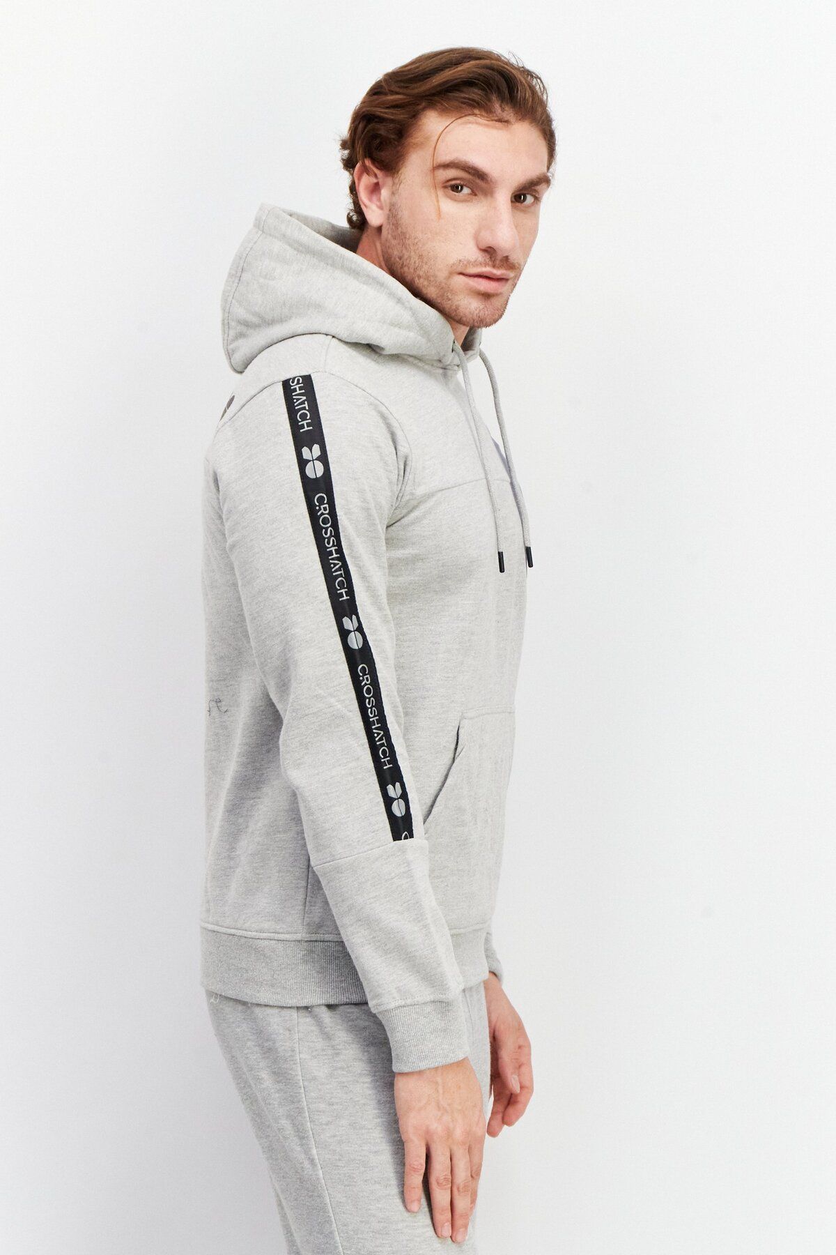 Crosshatch hoodie mens clearance