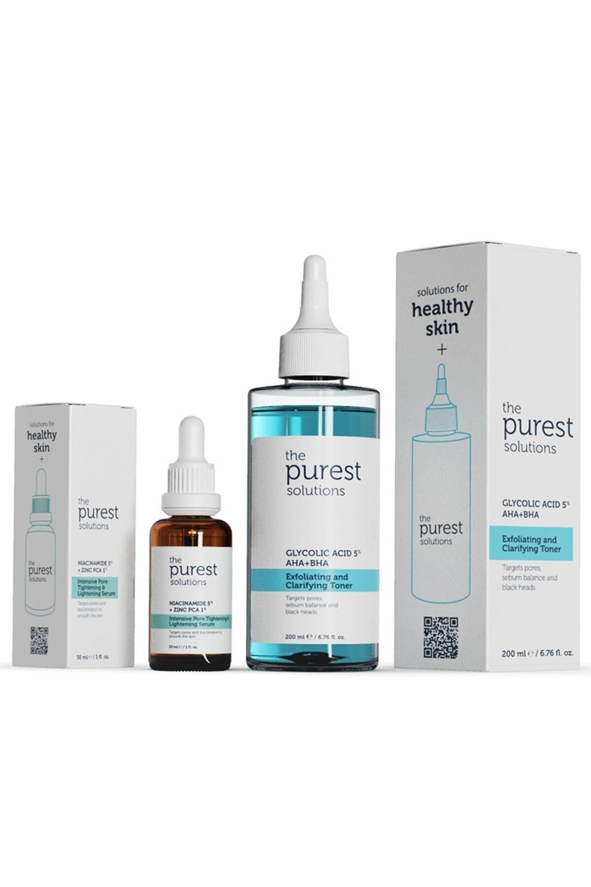 The Purest Solutions Düzensiz Ciltler Için Bakım Seti