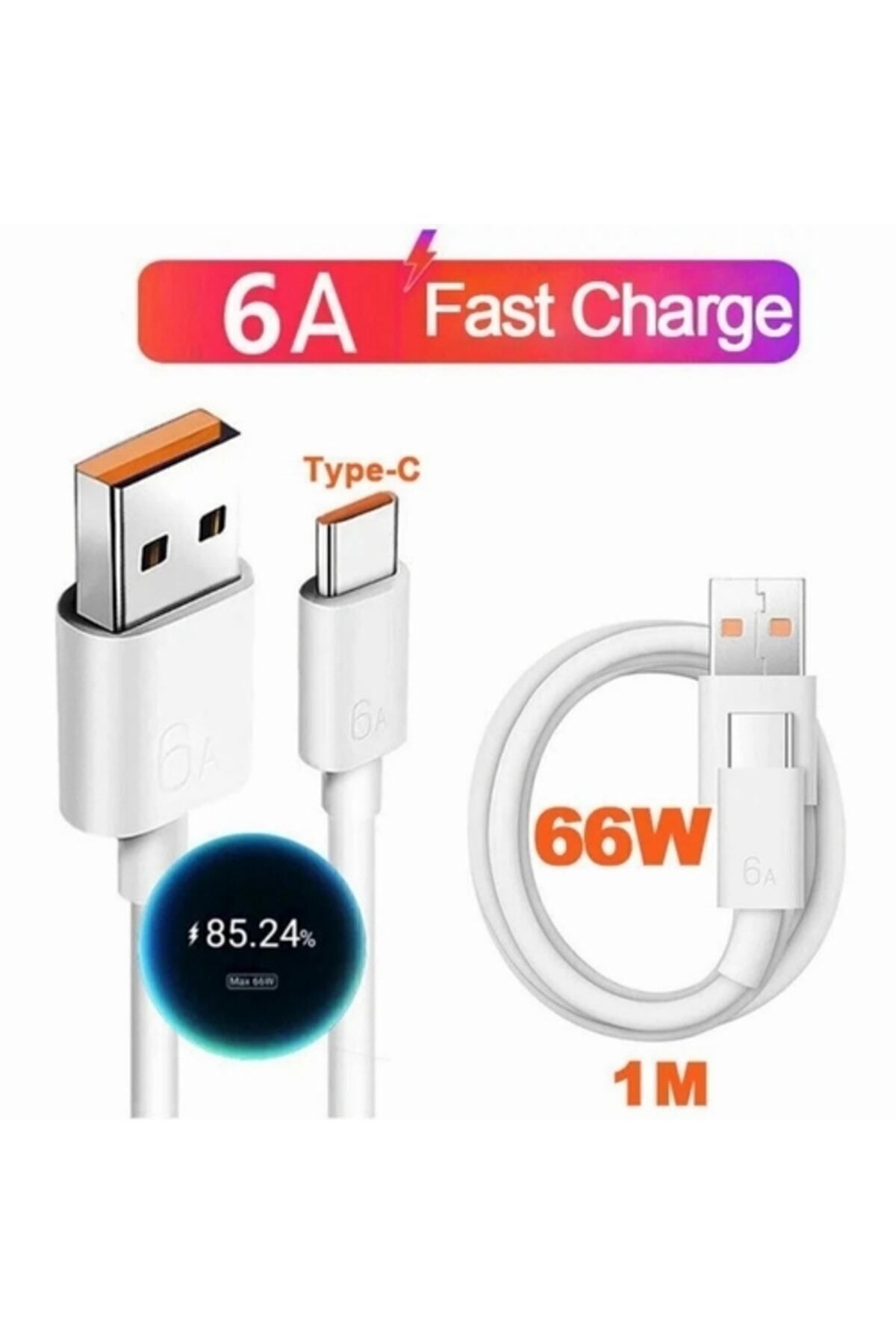 Xiaomi Redmi Note Uyumlu 10 5g 6a 66w Usb Type-c Turbo Hızlı Şarj Ve Data Kablosu - 2