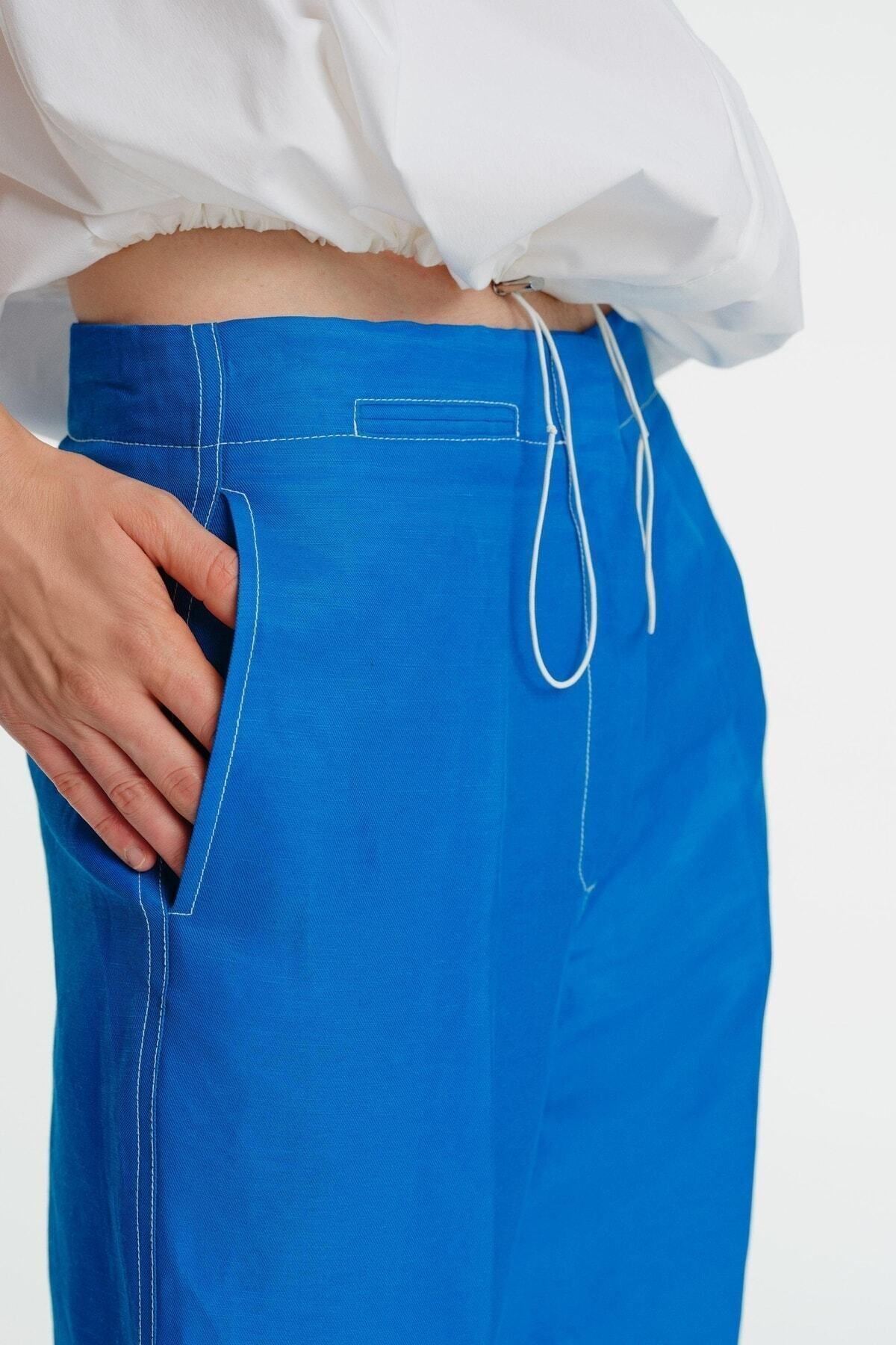 Exquise-Pantaloni din stofă Palazzo 3
