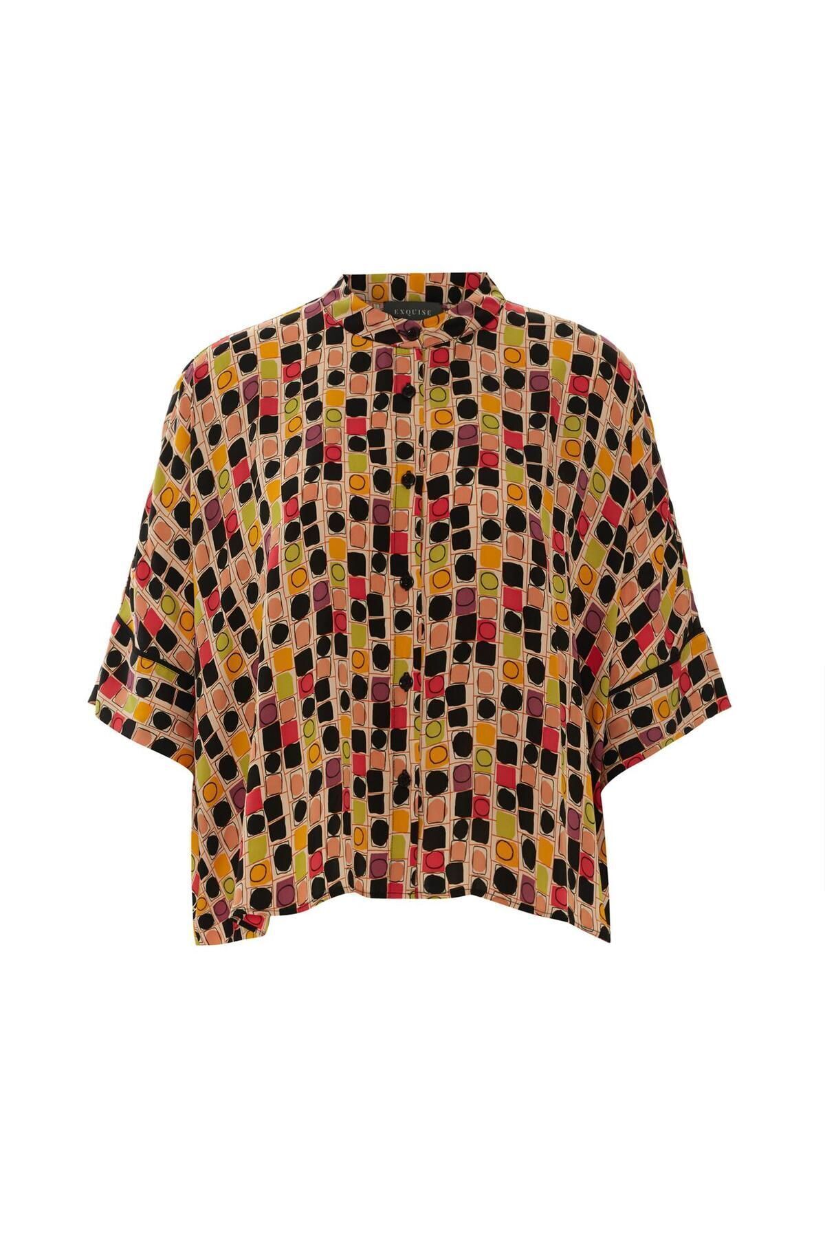 Exquise-Colorful and Polka Dot Shirt Design 5