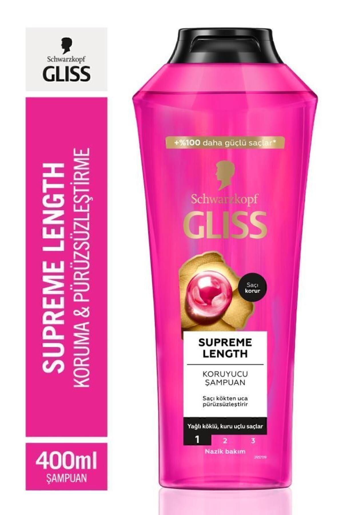 Gliss-Supreme Length 400 ml Conditioner 360 ml Liquid Conditioner 200 ml 2