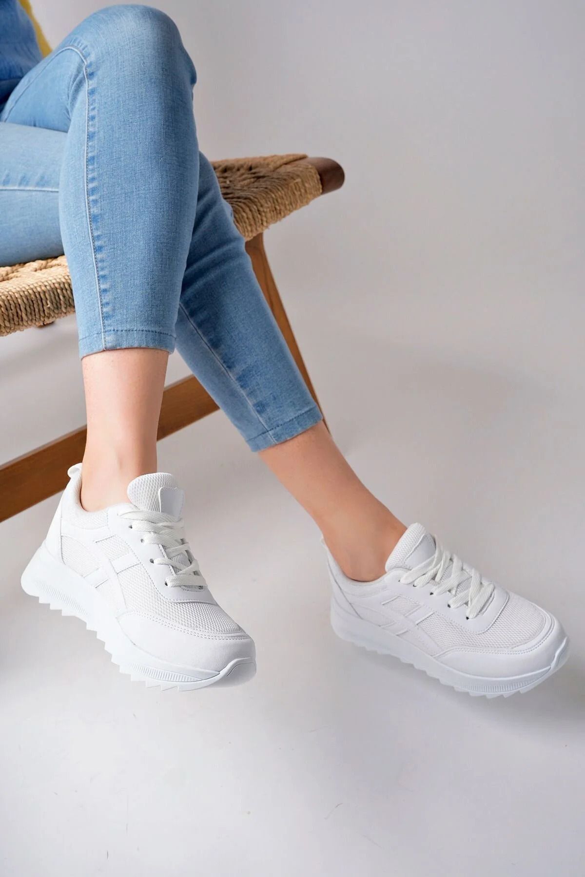 Ayakkabı Vakti Low Wedge Heel Casual Women's Sports Shoes Trendyol