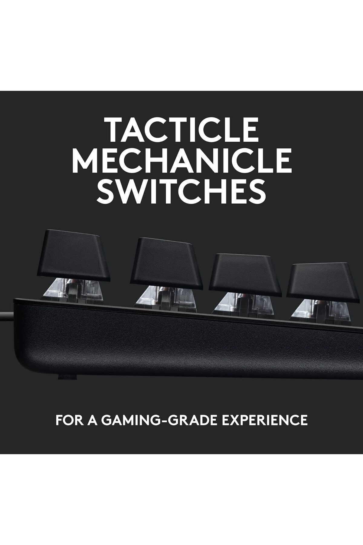 logitech-G413 TKL SE Mechanical Gaming Keyboard  with Tactile Mechanical Switches - Black 2