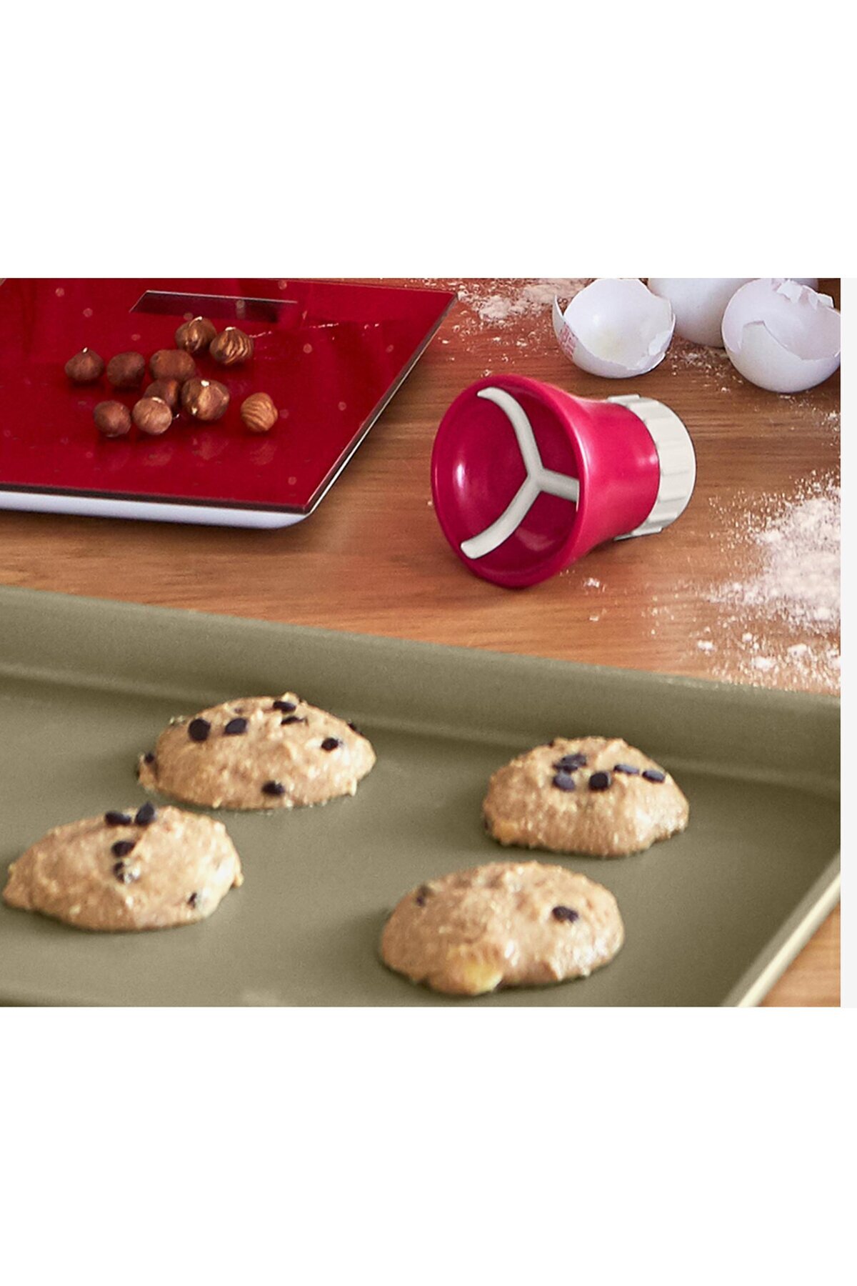 Tchibo-Ginger Bread Shape, Red 1