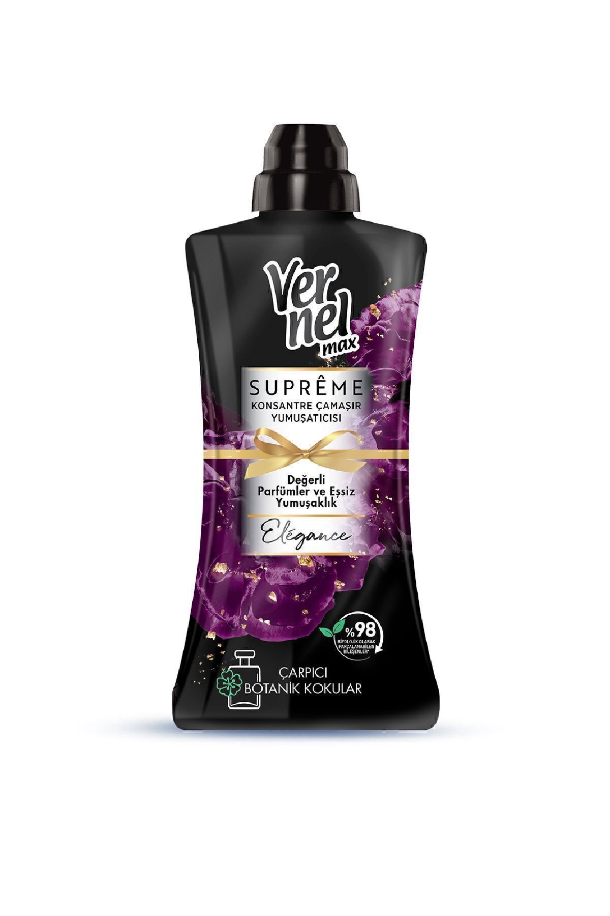 Vernel Max Konsantre Çamaşır Yumuşatıcısı 1200ml (50 YIKAMA) Supreme Elegance