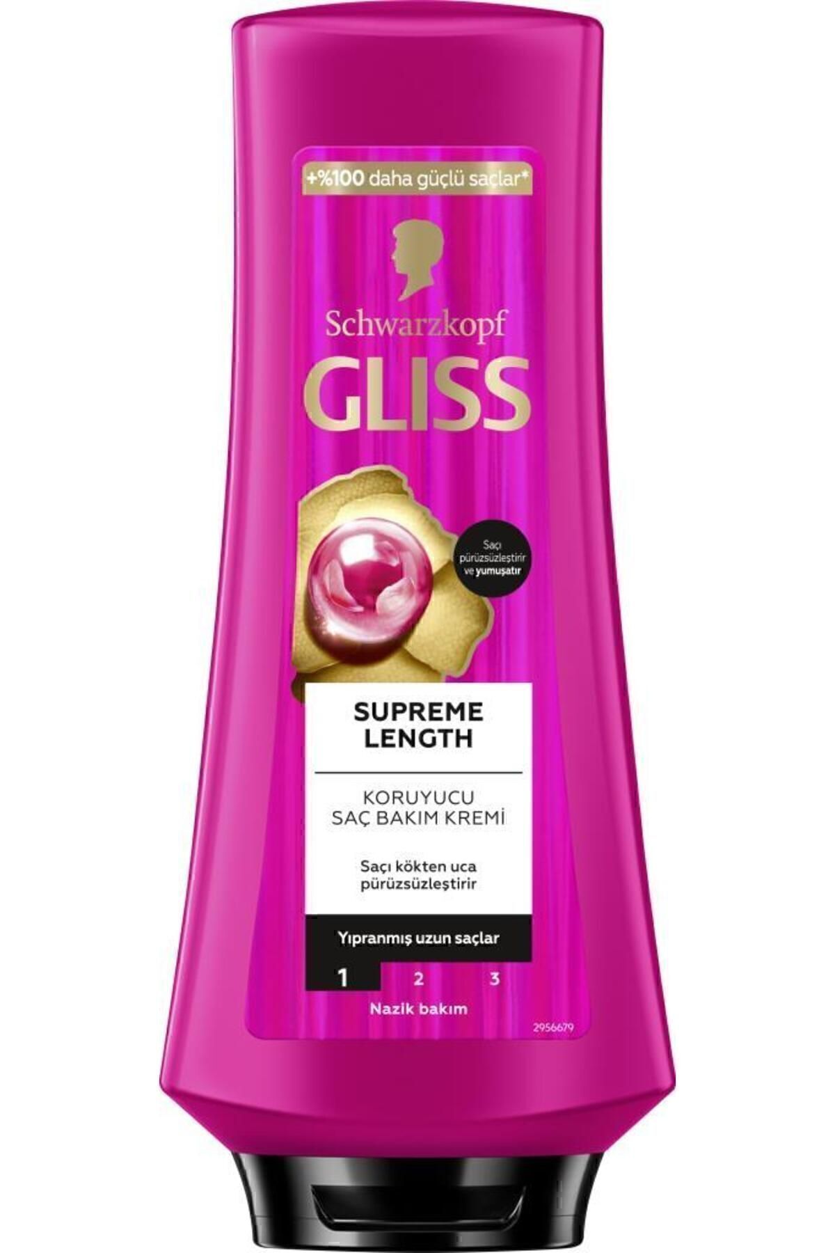 Gliss-Supreme Length 400 ml Conditioner 360 ml Liquid Conditioner 200 ml 6